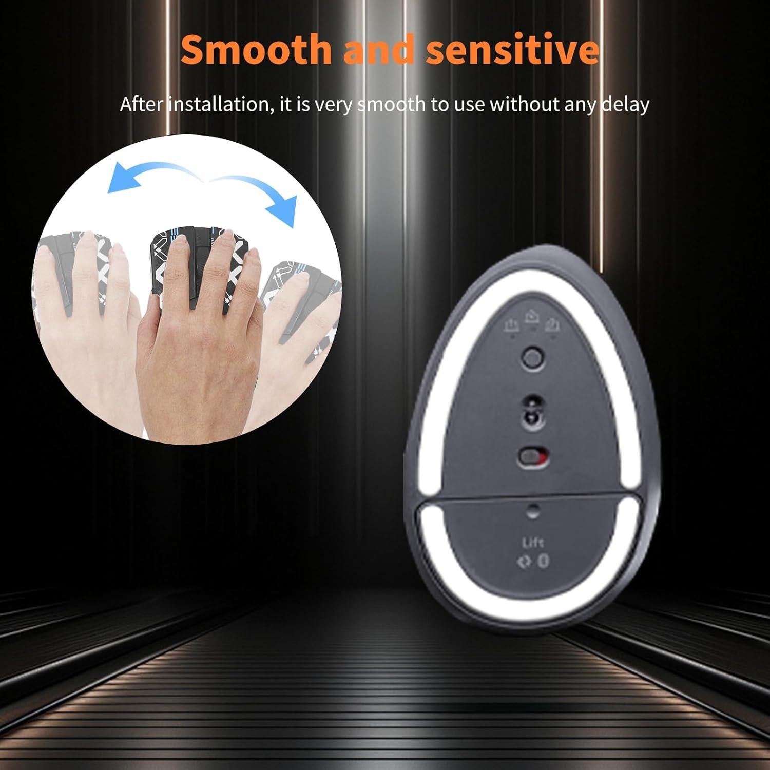 Cinta de agarre para mouse Logitech Lift - Kit autoadhesivo