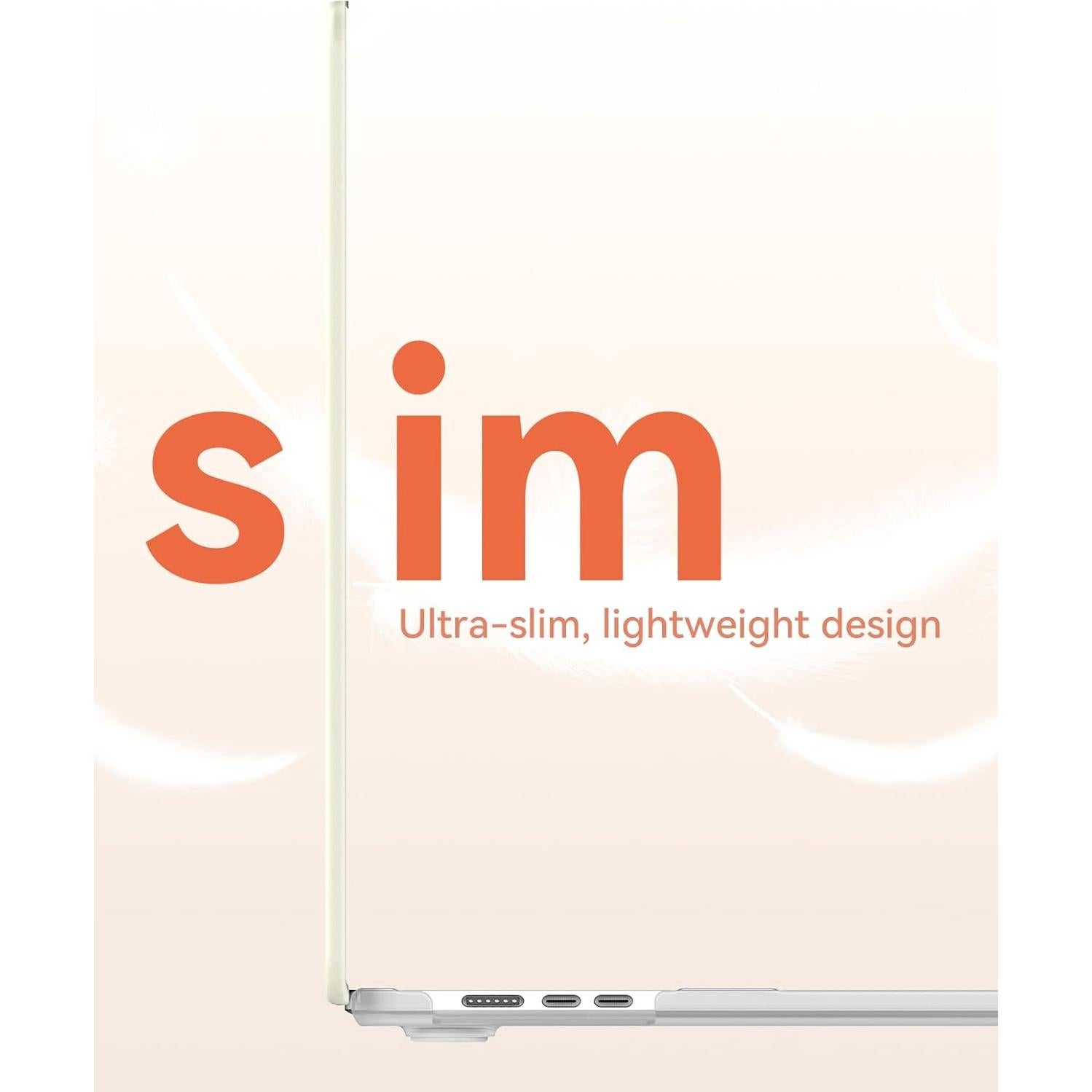 Funda Dura iCasso para MacBook Air 15" 2023-2025 Antirayaduras