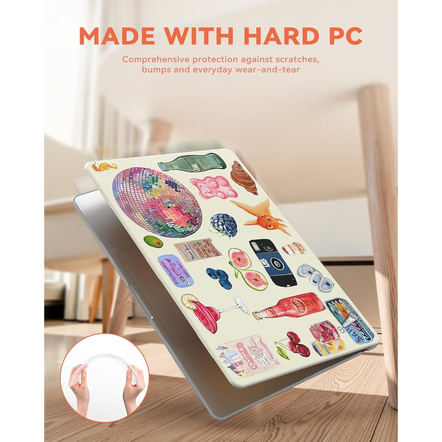 Funda Dura iCasso para MacBook Air 15" 2023-2025 Antirayaduras