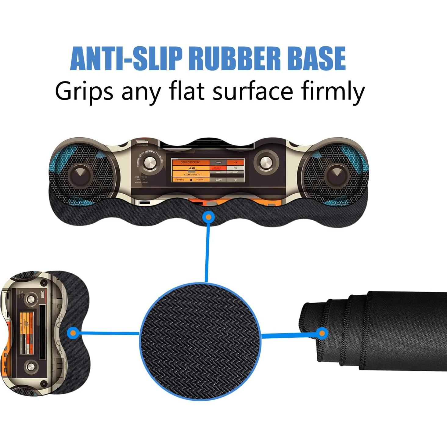 Set de Reposamuñecas Ergonómico 4 en 1 stmedazm Vintage