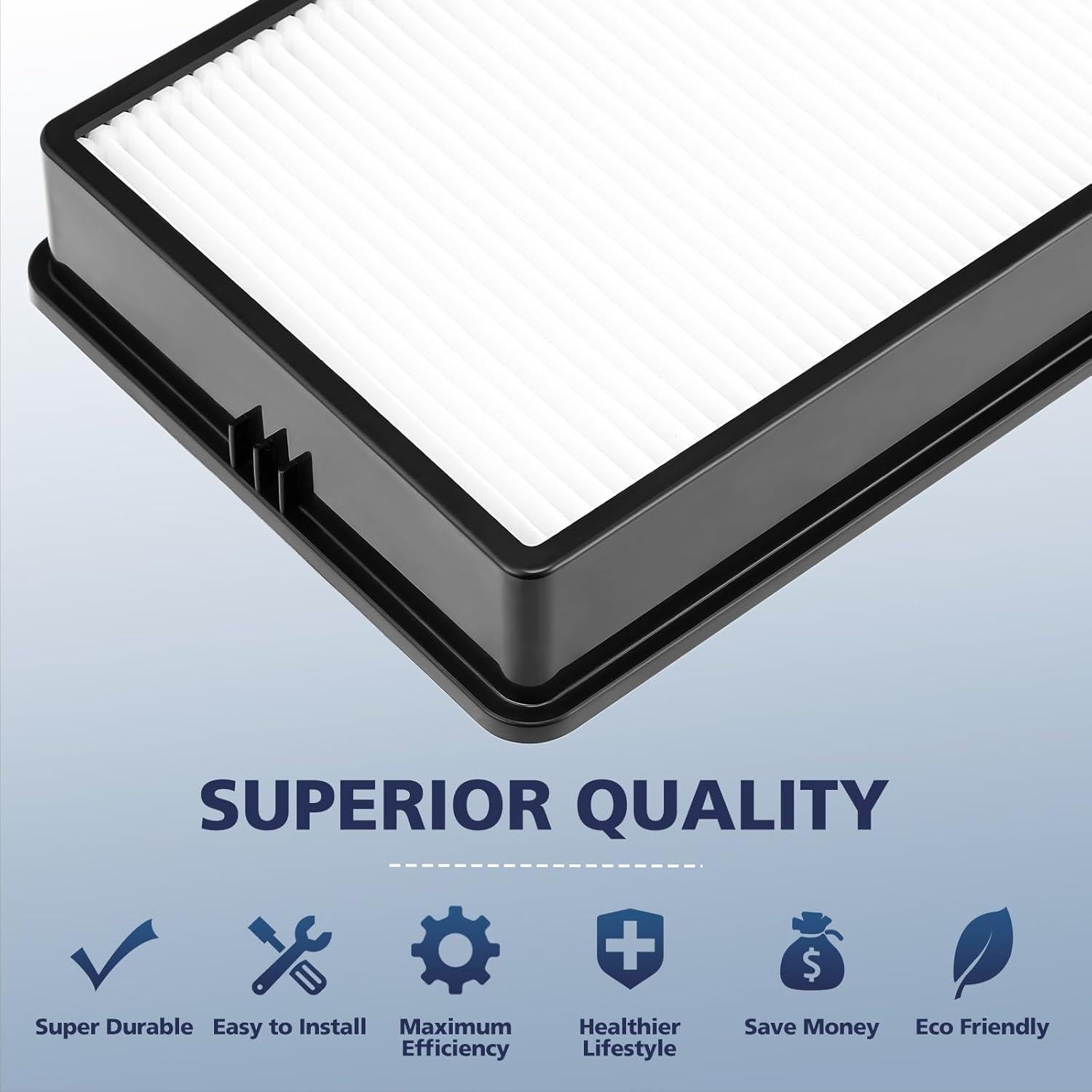 Paquete de 4 Filtros de Reemplazo HoMedics AT-PET01/02/AR-45