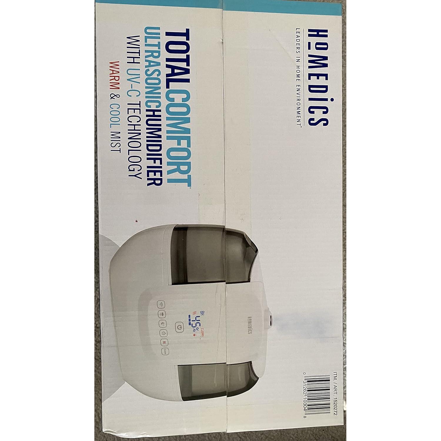 Humidificador Ultrasonico HoMedics TotalComfort UV-C 7.57L