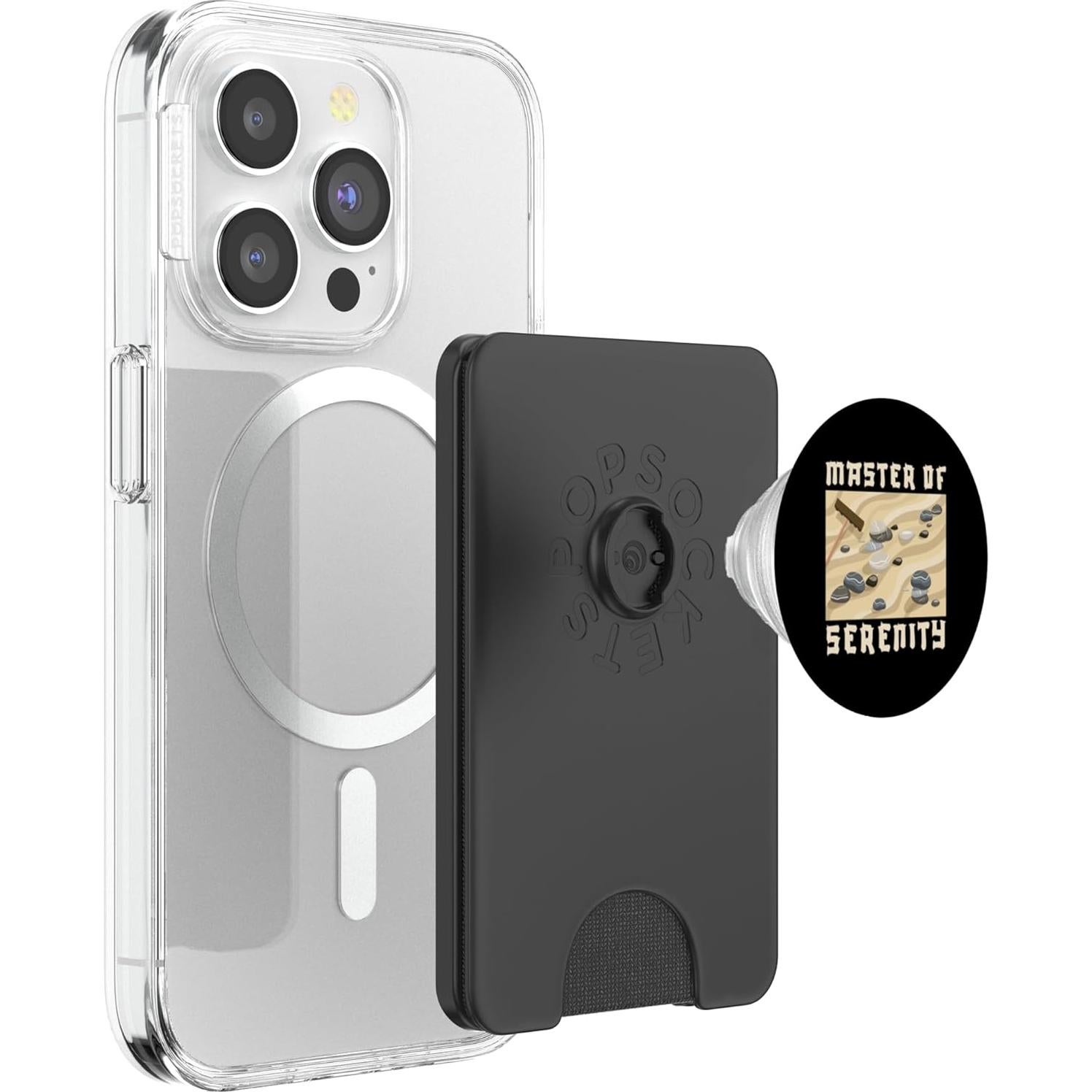 PopWallet Magnético PopSockets Jardín Zen Maestro de la Serenidad