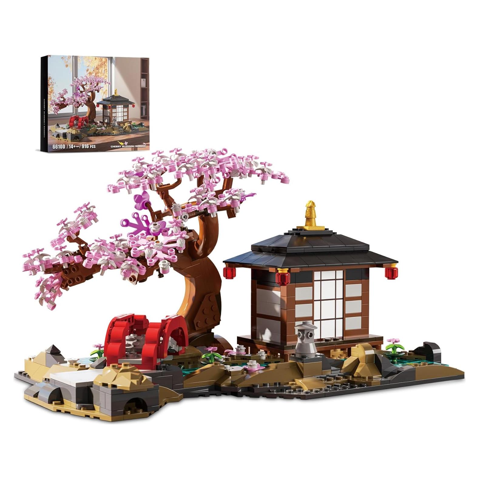 Juego de Construcción Jardín Zen Bonsái Loyratche 916 Piezas