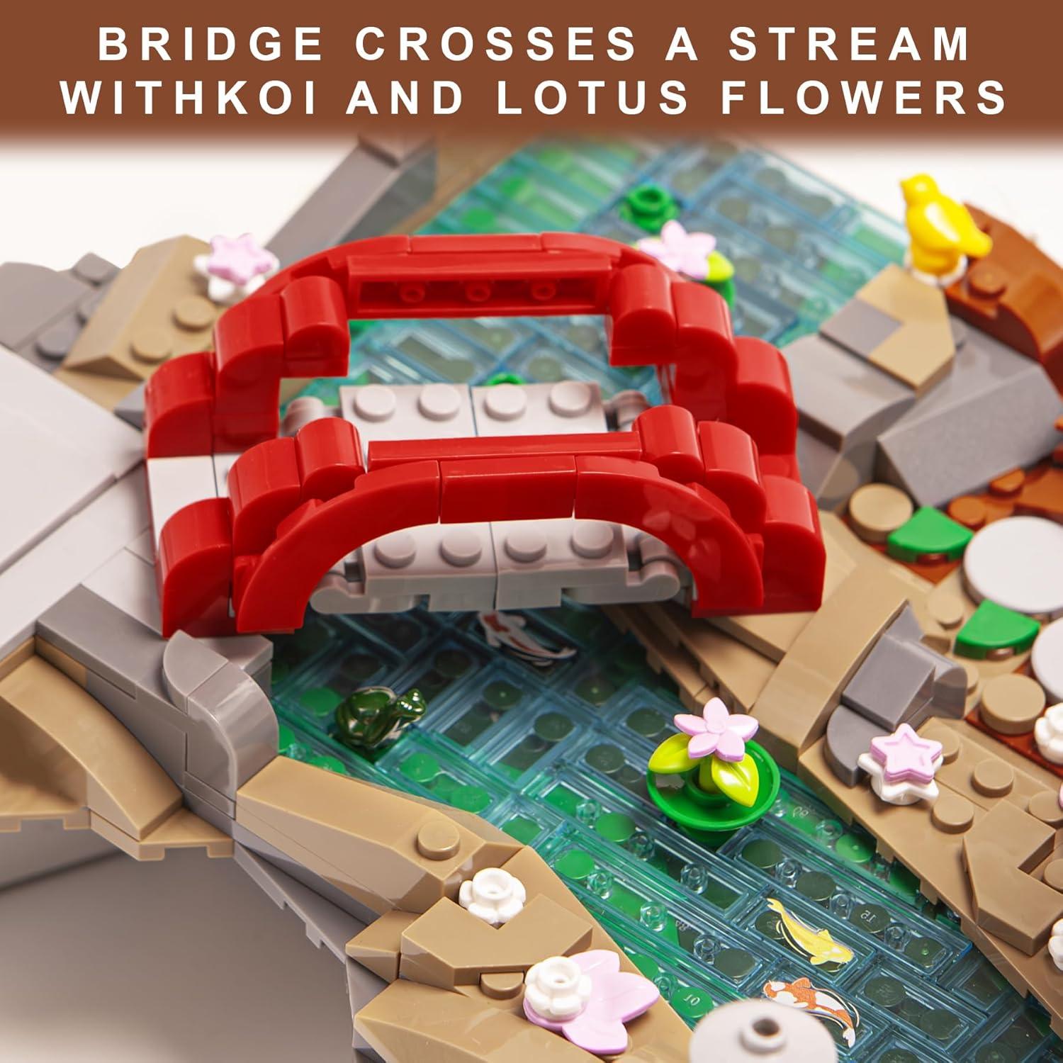 Juego de Construcción Jardín Zen Bonsái Loyratche 916 Piezas