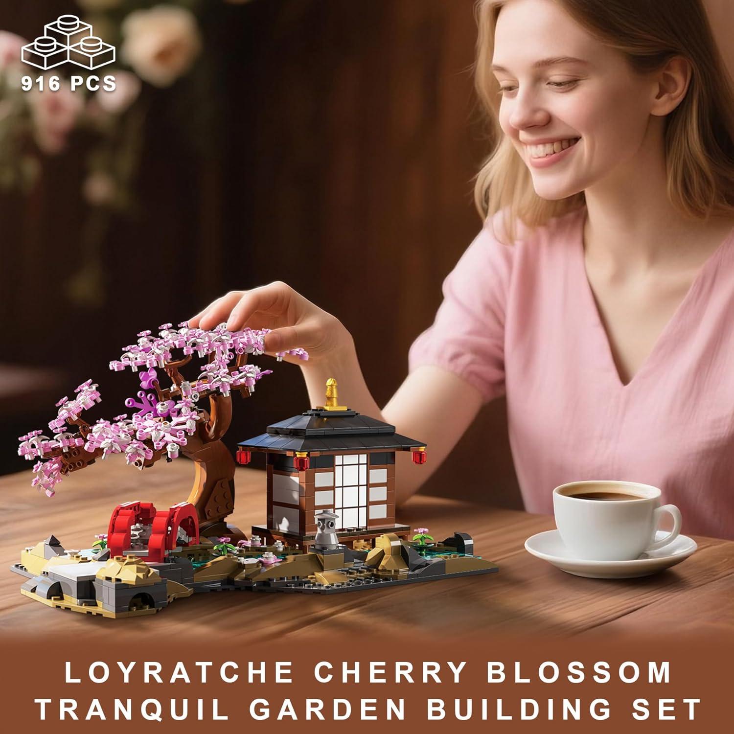 Juego de Construcción Jardín Zen Bonsái Loyratche 916 Piezas