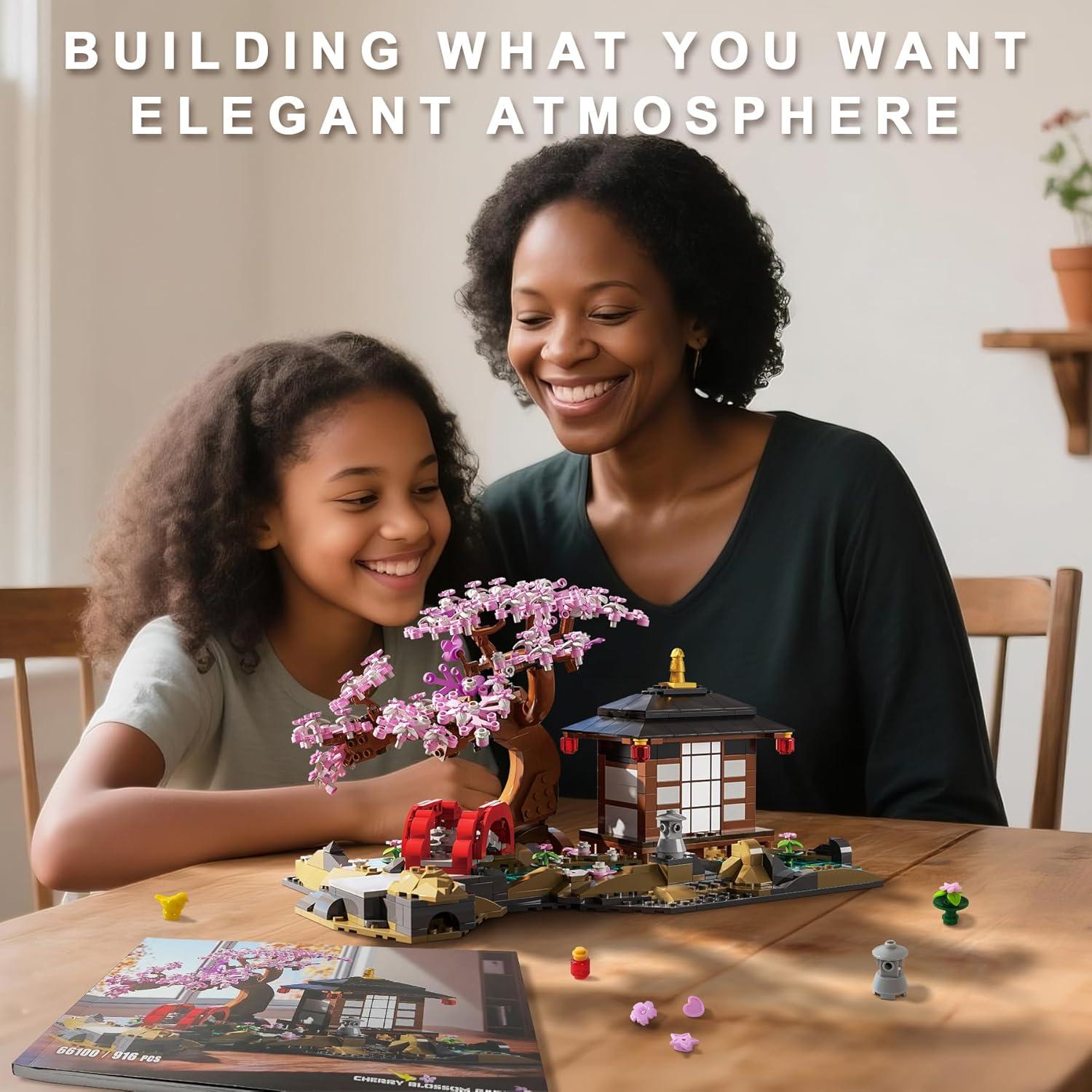 Juego de Construcción Jardín Zen Bonsái Loyratche 916 Piezas