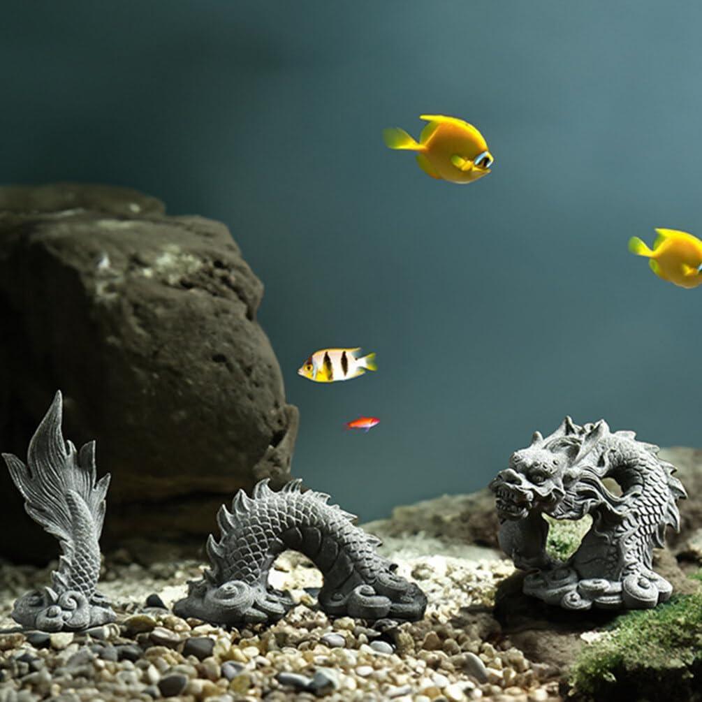 Estatua de Dragón Chino Mini Artibetter 9.6x7.1cm Resina