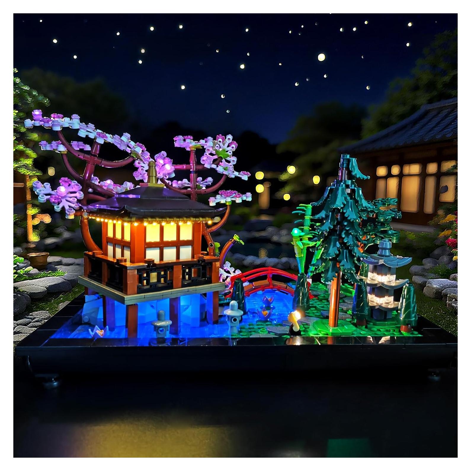 Kit de Luz LED BRIKGLOW para LEGO 10315 Jardín Tranquilo