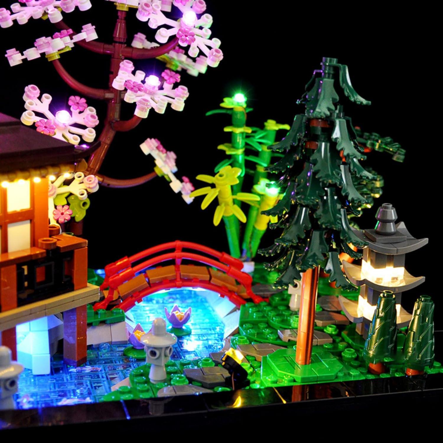 Kit de Luz LED BRIKGLOW para LEGO 10315 Jardín Tranquilo