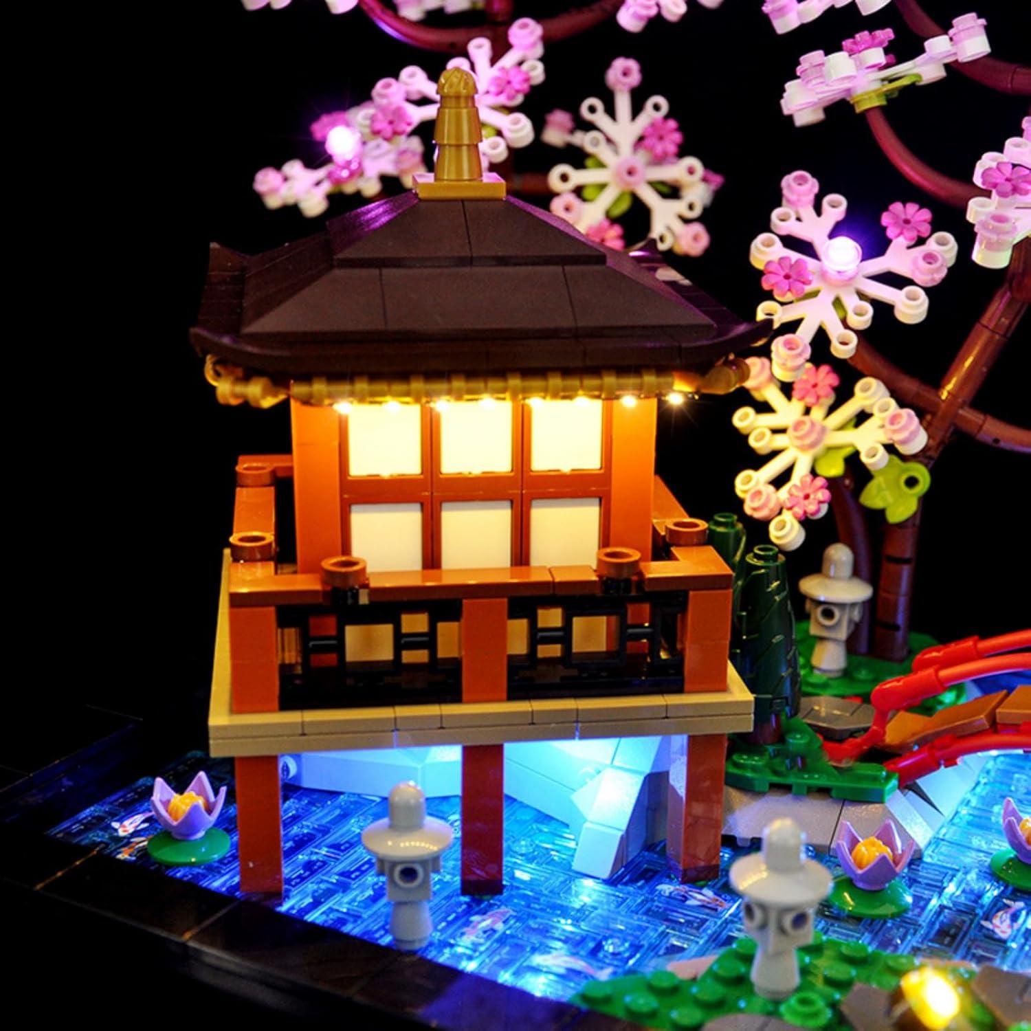 Kit de Luz LED BRIKGLOW para LEGO 10315 Jardín Tranquilo