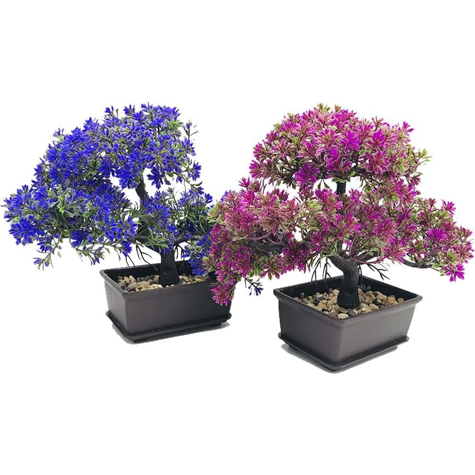 Árbol Bonsái Artificial Fycooler en Maceta 25.4x20.3 cm