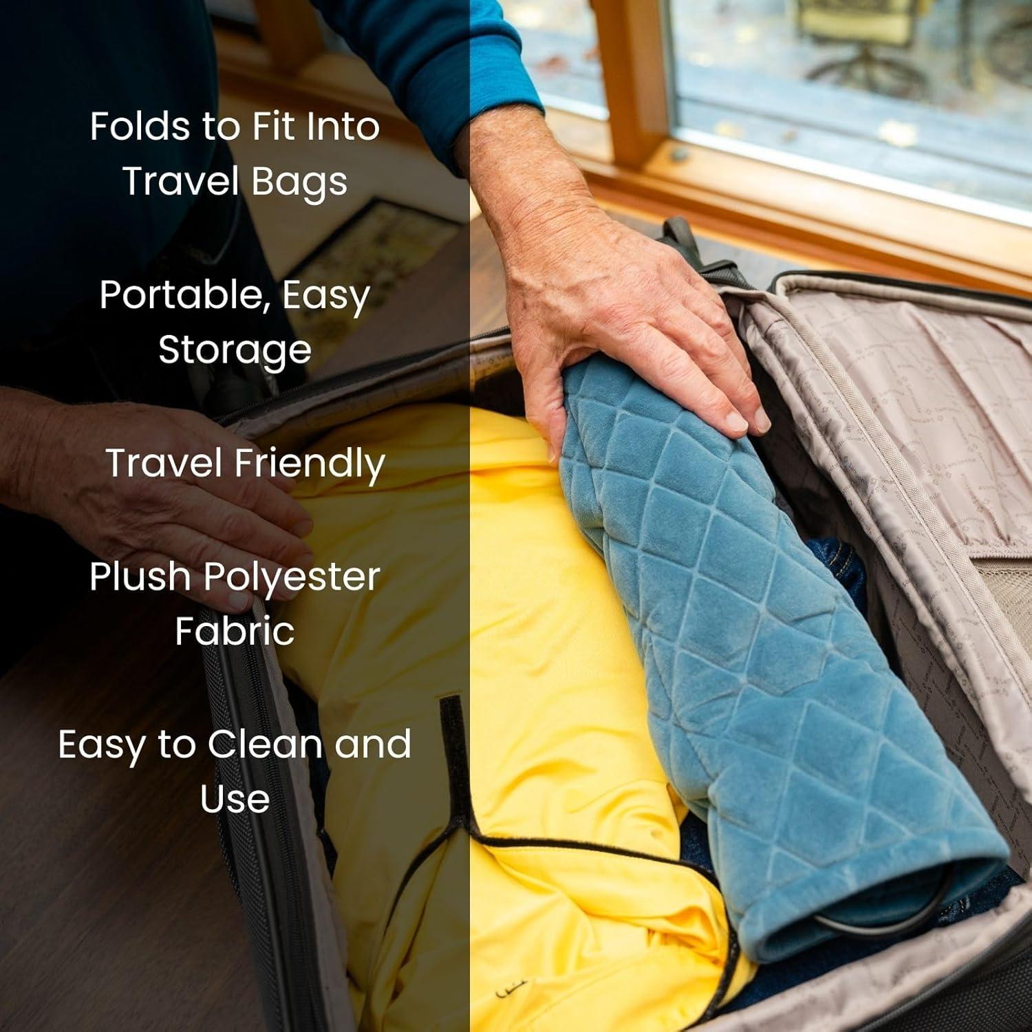 Cojín de Masaje Bliss Viajeros Relajados - 8 Modos - 0.94 kg