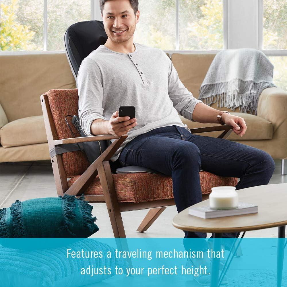 Cojín de Masaje Shiatsu HoMedics Serenity con Calor y Bluetooth