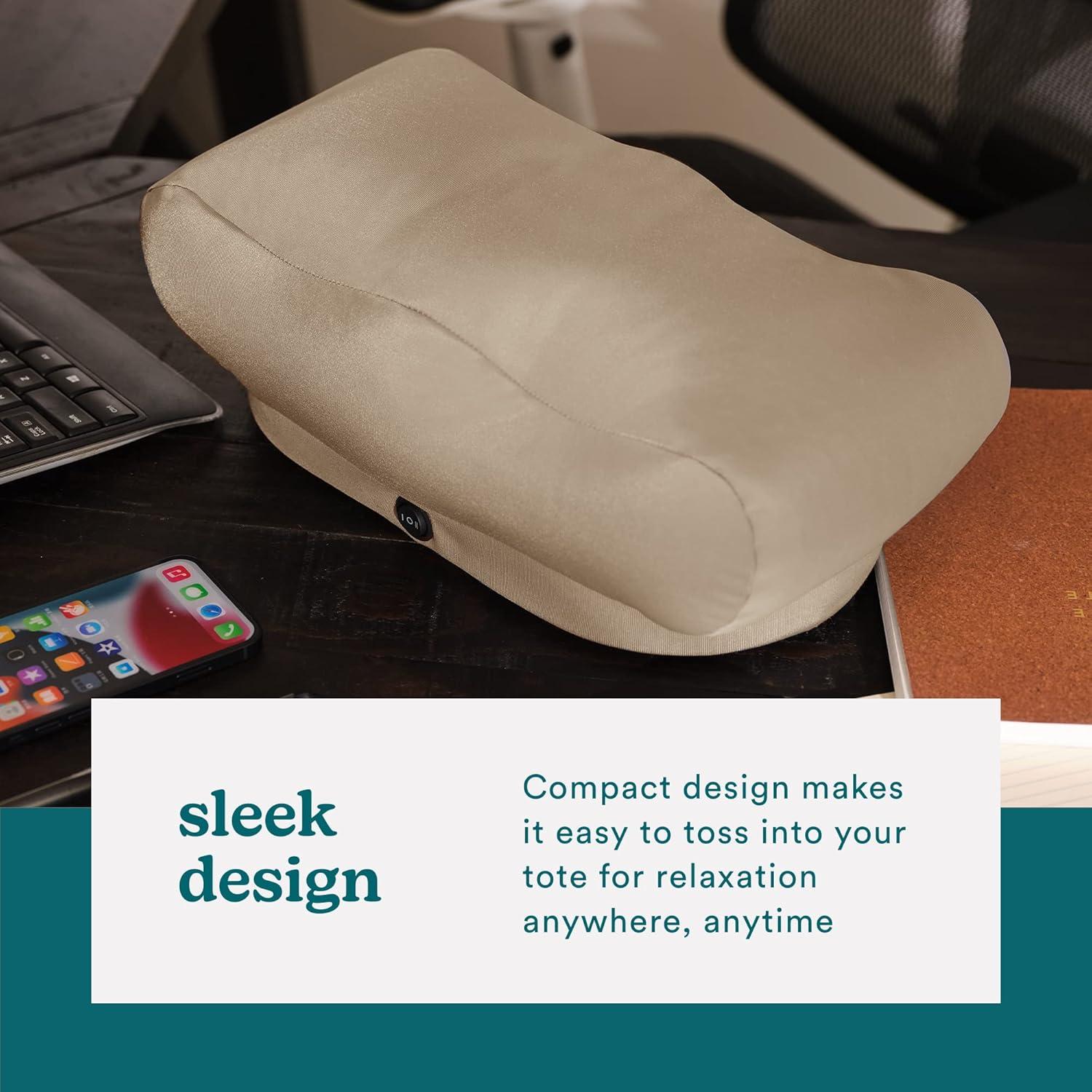 Masajeador de reposapiés HoMedics Comfy, vibraciones, 20x38cm