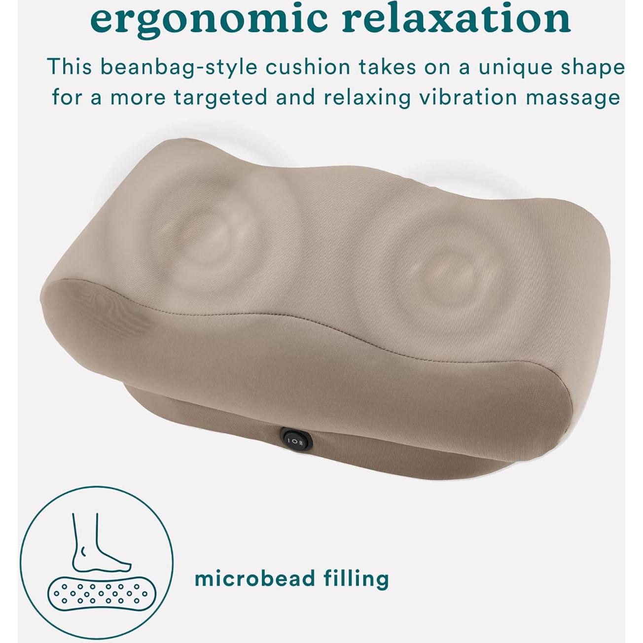 Masajeador de reposapiés HoMedics Comfy, vibraciones, 20x38cm