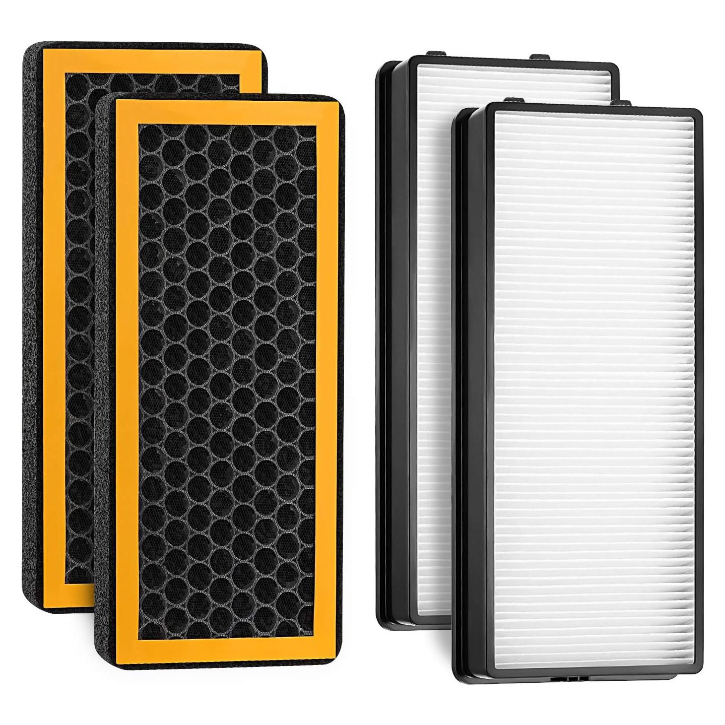 Filtros de Reemplazo HEPA y Carbón Activado HoMedics AT-PET01/02