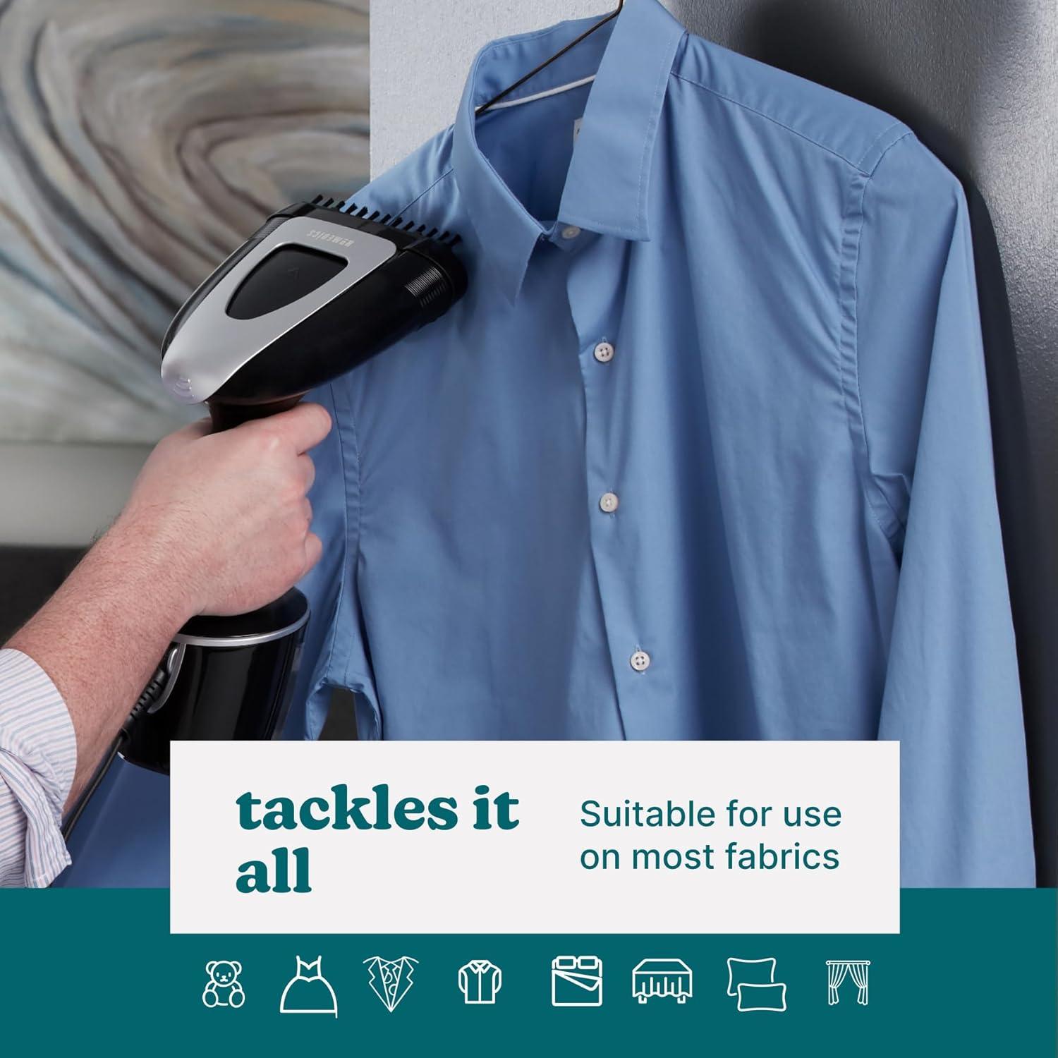 Vaporizador de Mano HoMedics PerfectSteam 1550W Calentamiento Rápido