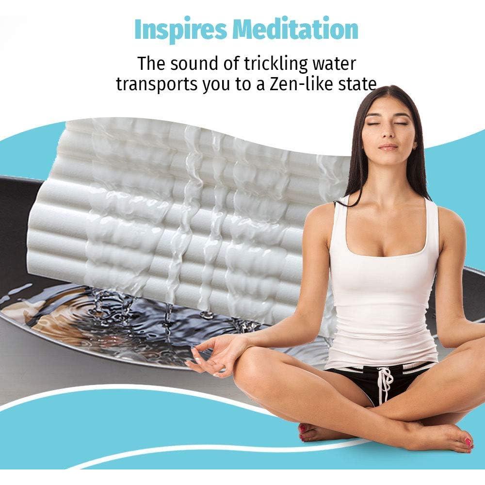 Fuente de Mesa de Relajación HoMedics White Waters 15.5x10.8cm