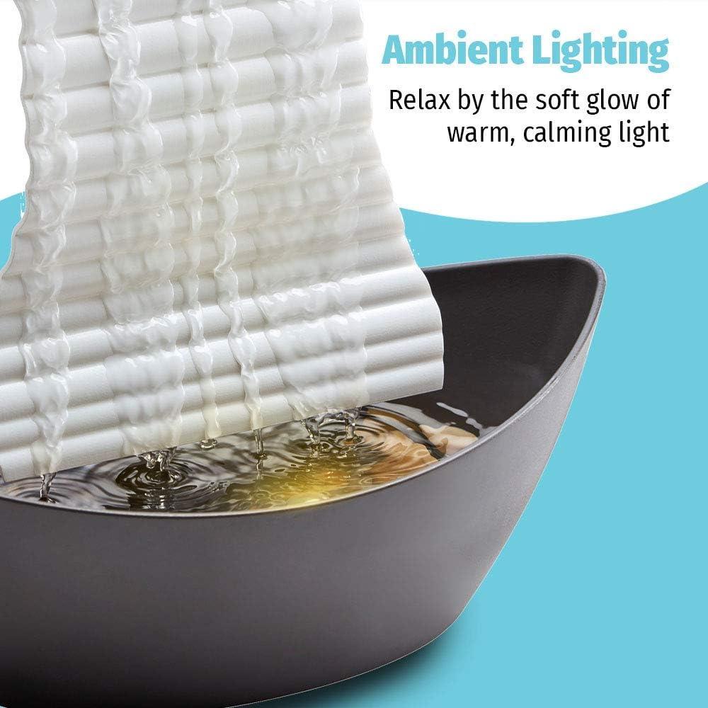 Fuente de Mesa de Relajación HoMedics White Waters 15.5x10.8cm