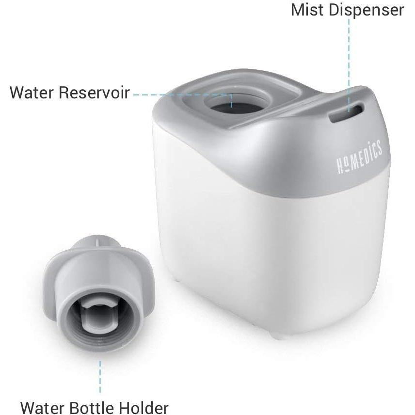 Humidificador Ultrasonico Portátil HoMedics - Niebla Fría 0.59L