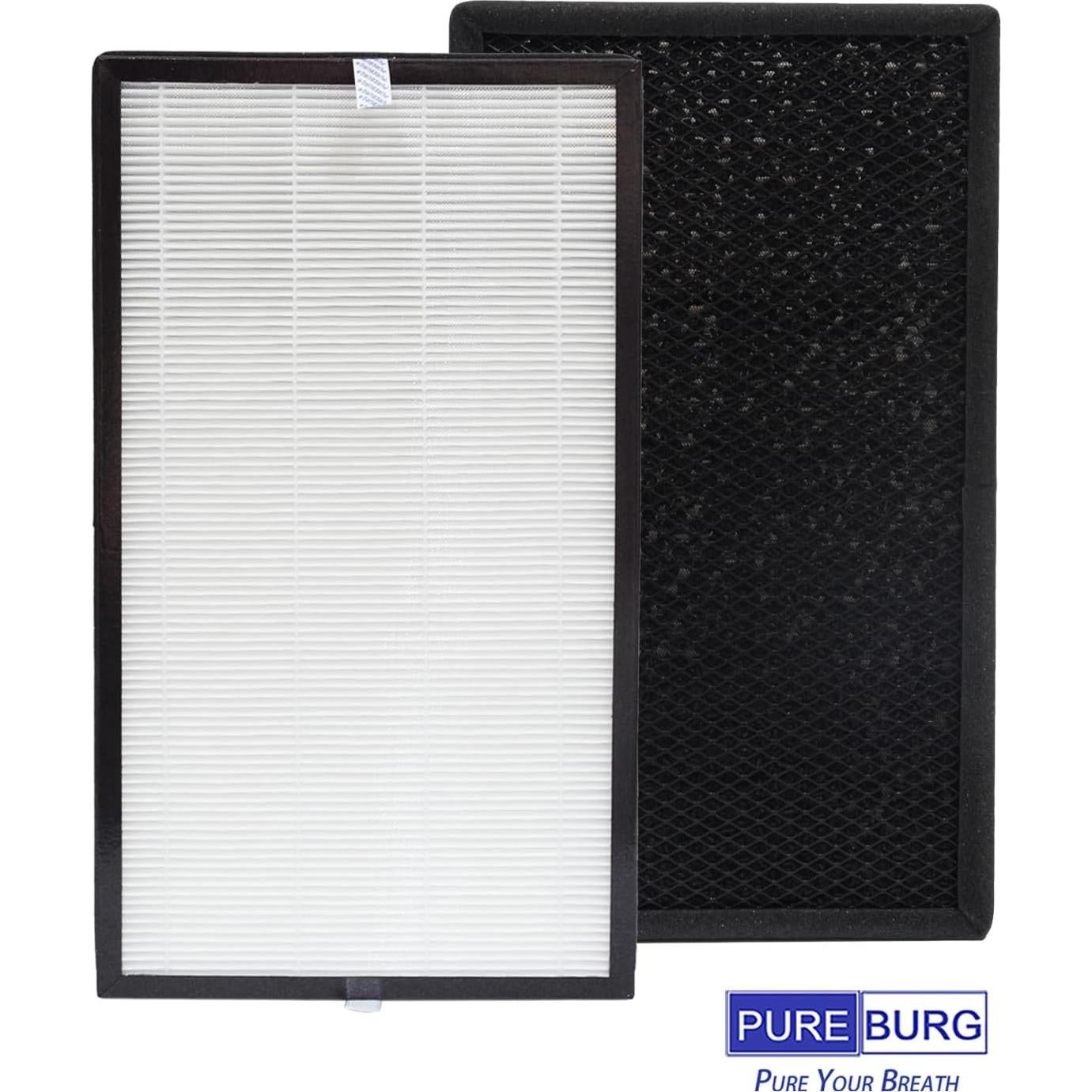 Filtro de Reemplazo HEPA PUREBURG C500FL para Homedics AP-C500 AP-C550
