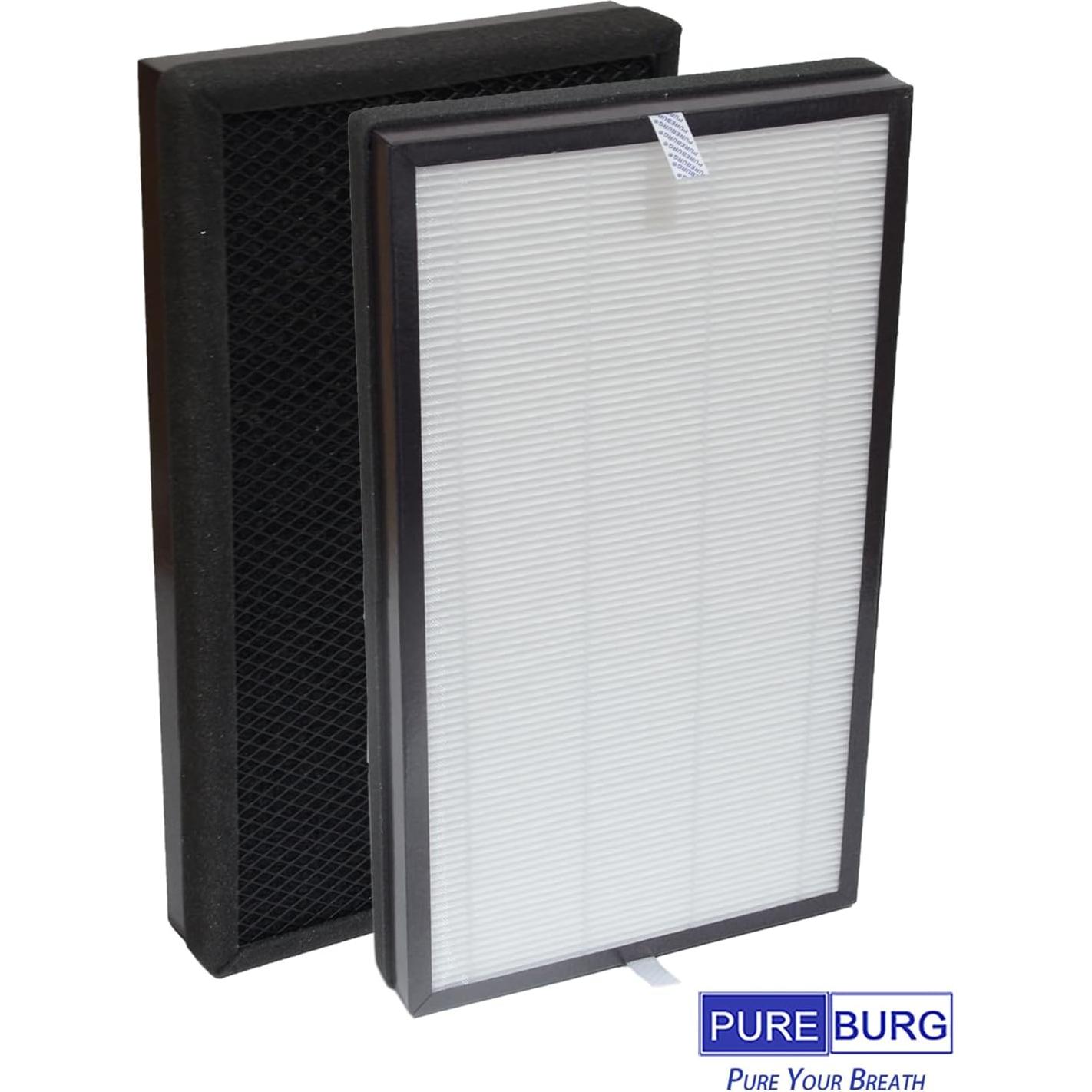 Filtro de Reemplazo HEPA PUREBURG C500FL para Homedics AP-C500 AP-C550