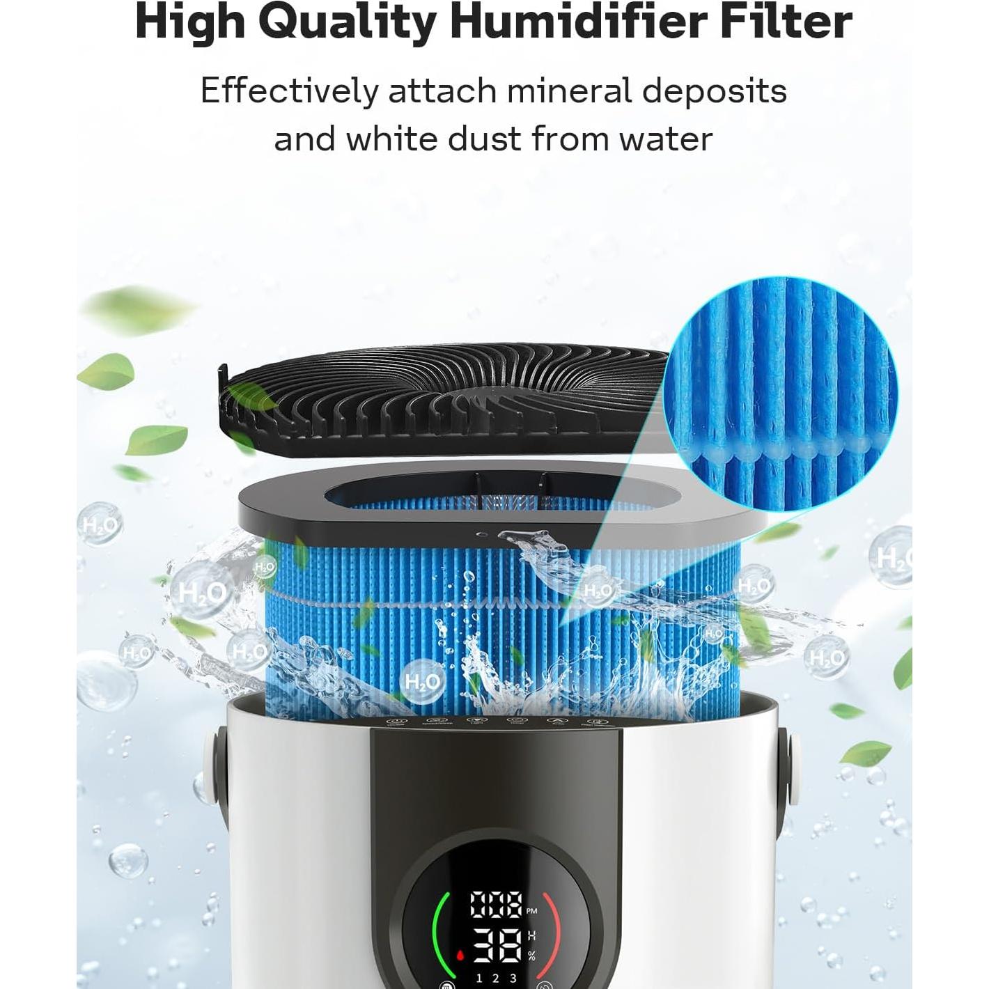 Filtro de Reemplazo Leemone AP-H400 para Humidificador 2 en 1