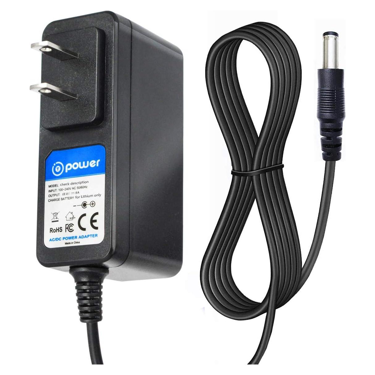 Cargador T POWER 18V para Pistolas de Masaje Sharper Image y HoMedics