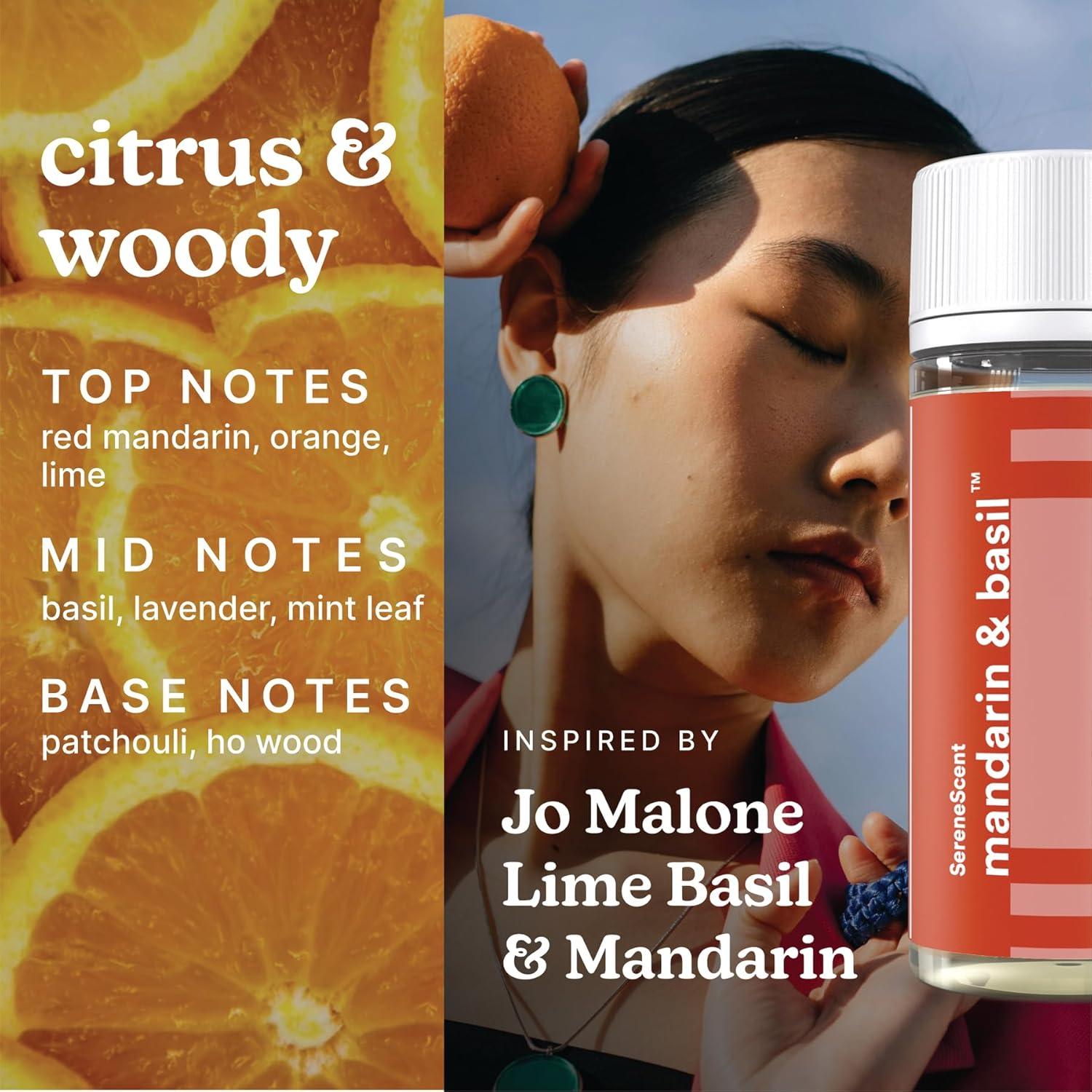 Difusor de Fragancia Sin Agua HoMedics SereneScent + 3 Aceites