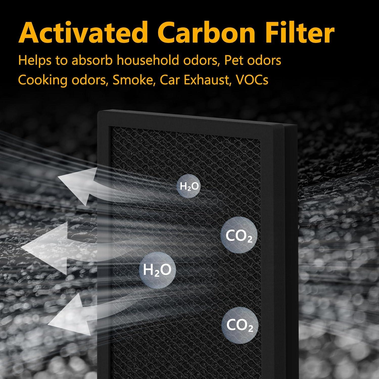 Filtro de Reemplazo C500FL True HEPA Homedics AP-C500/AP-C550 - Paquete de 2