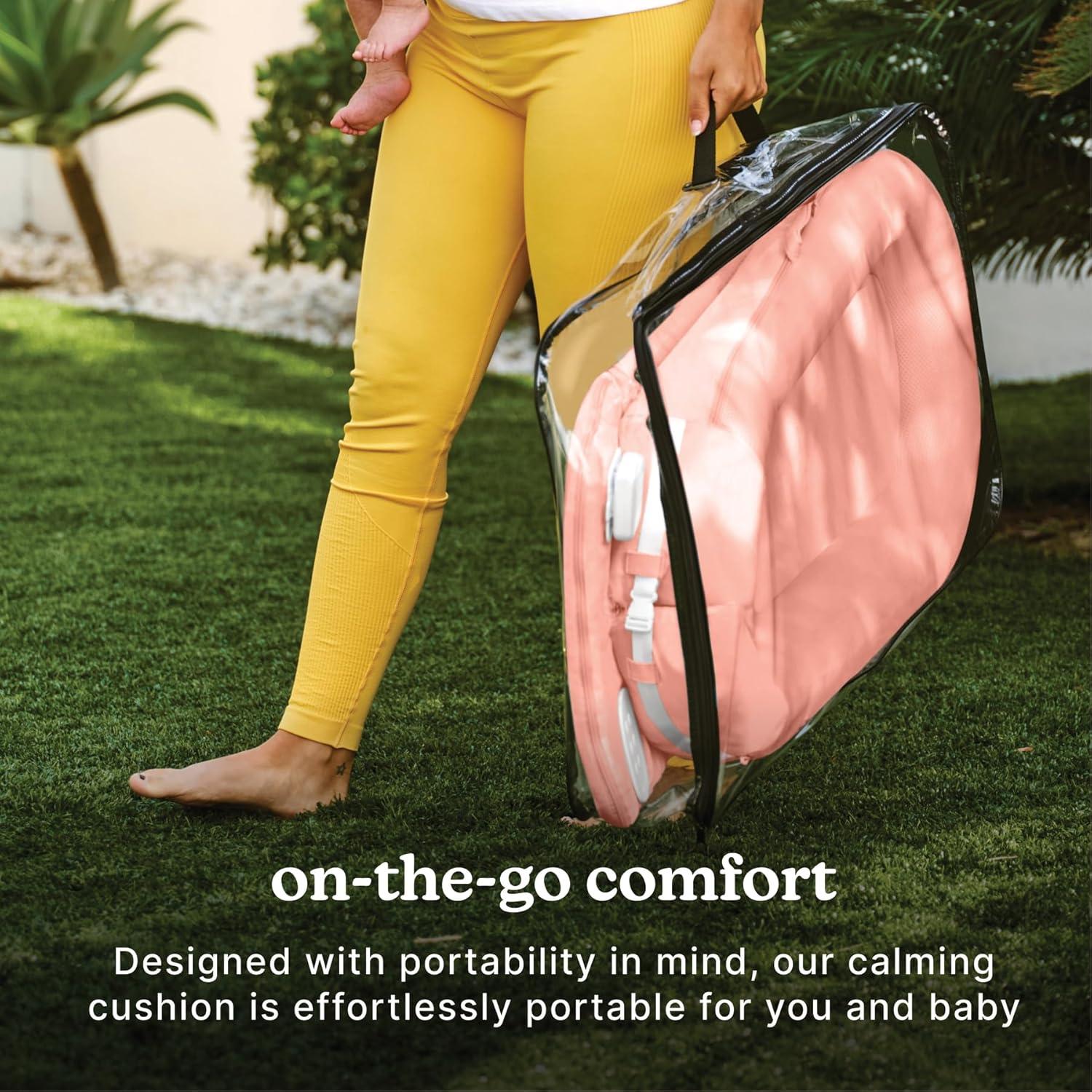 Cojín Calmante 3-en-1 Homedics Coral para Bebés