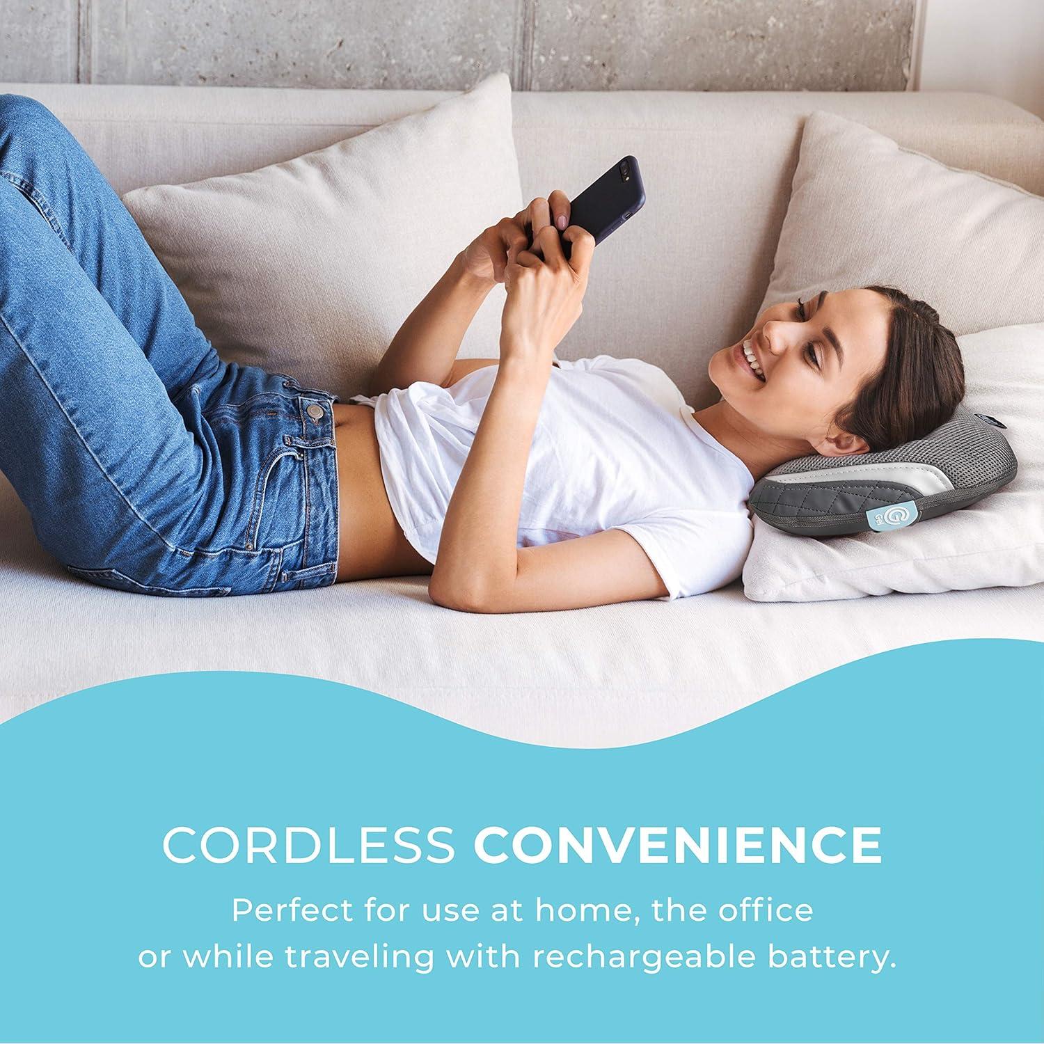 Cojín de Masaje Shiatsu HoMedics Gentle Touch Inalámbrico