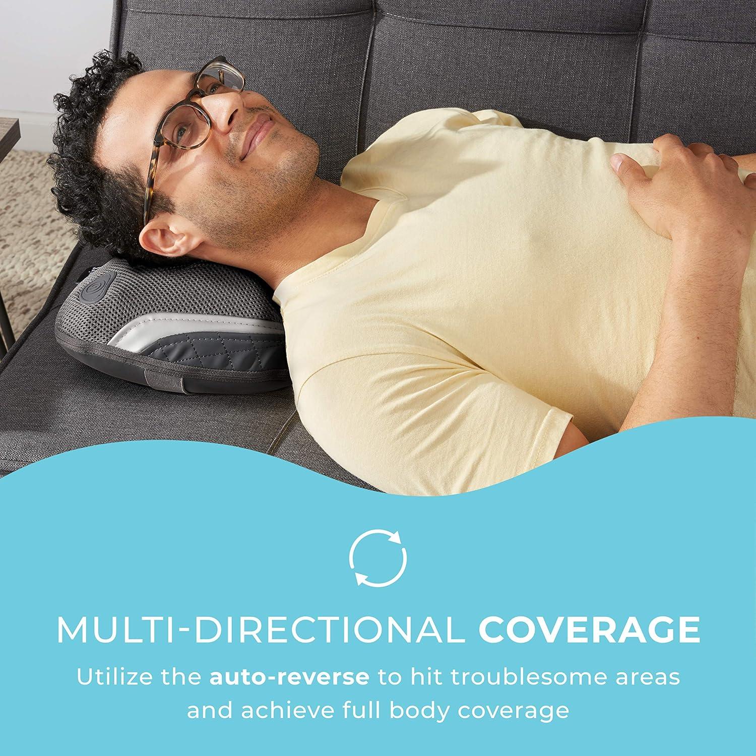 Cojín de Masaje Shiatsu HoMedics Gentle Touch Inalámbrico