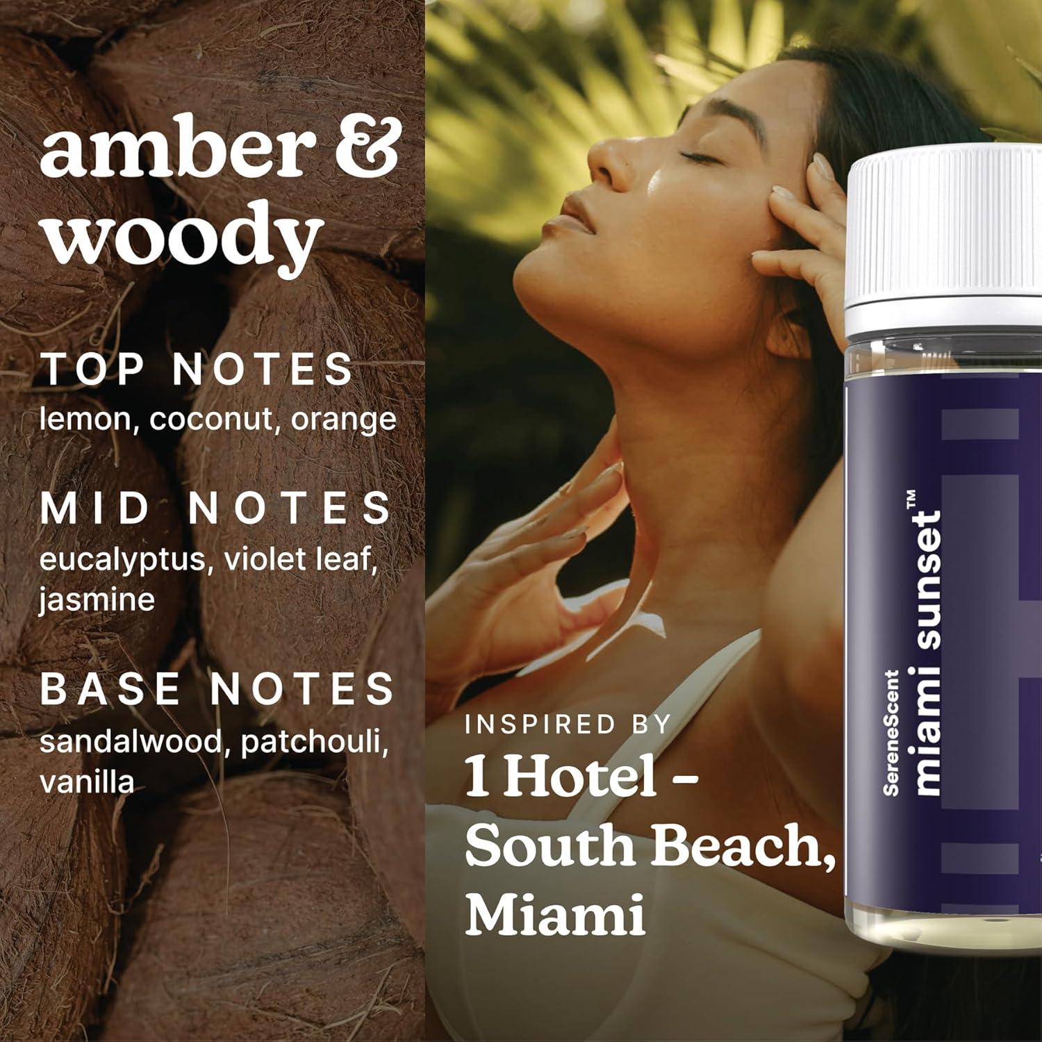 Difusor de Fragancia Sin Agua HoMedics SereneScent + 3 Aceites