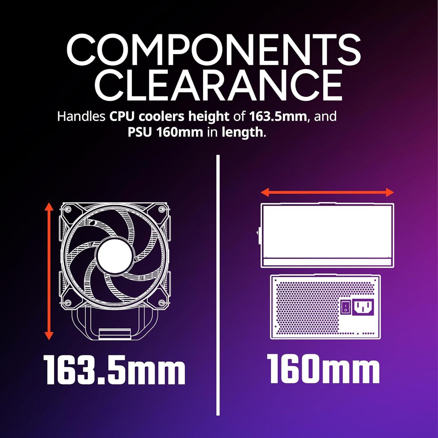 Caja de PC Cooler Master Elite 301 Lite Blanca Micro-ATX