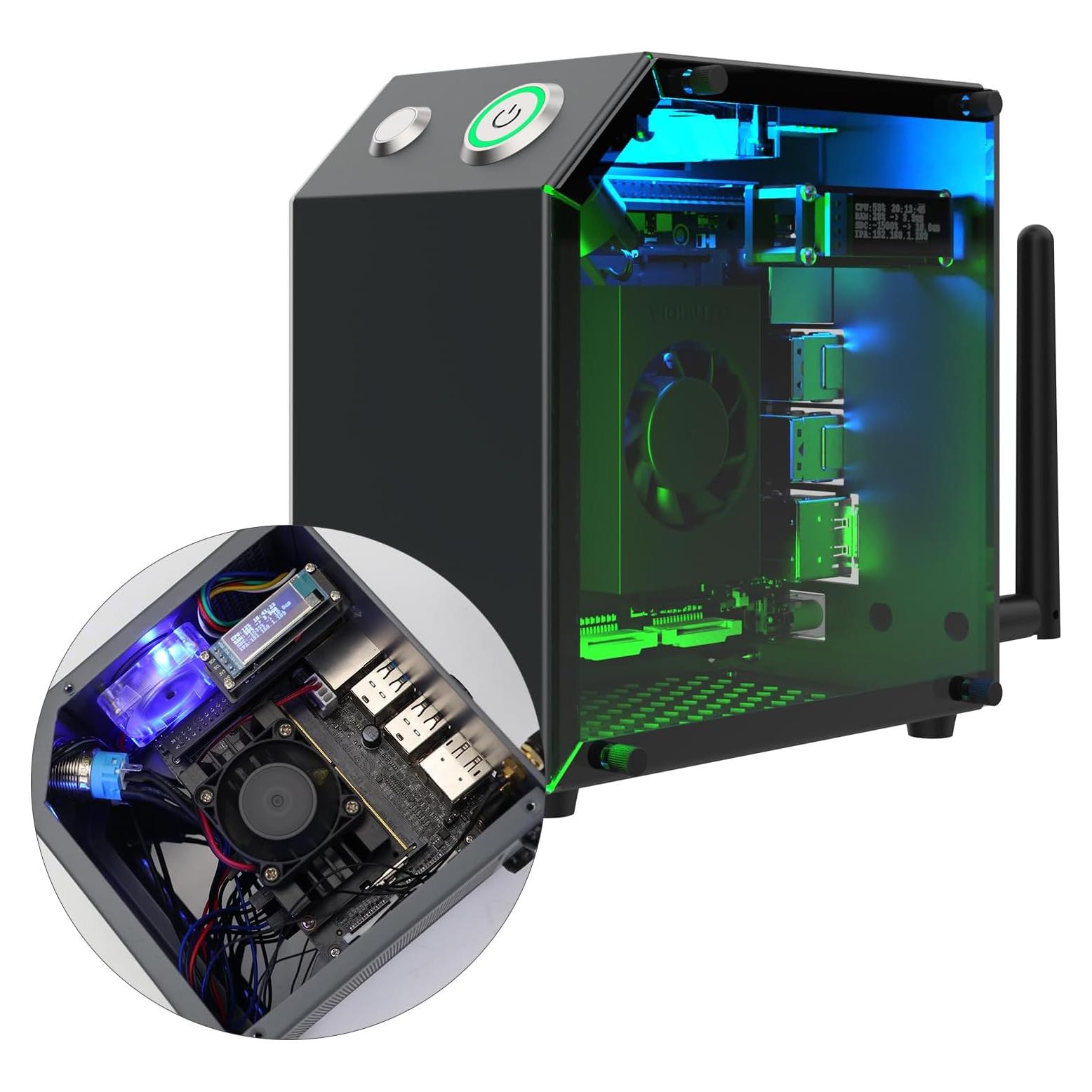 Caja Protectora Yahboom CUBE NANO para Jetson Orin y Nano