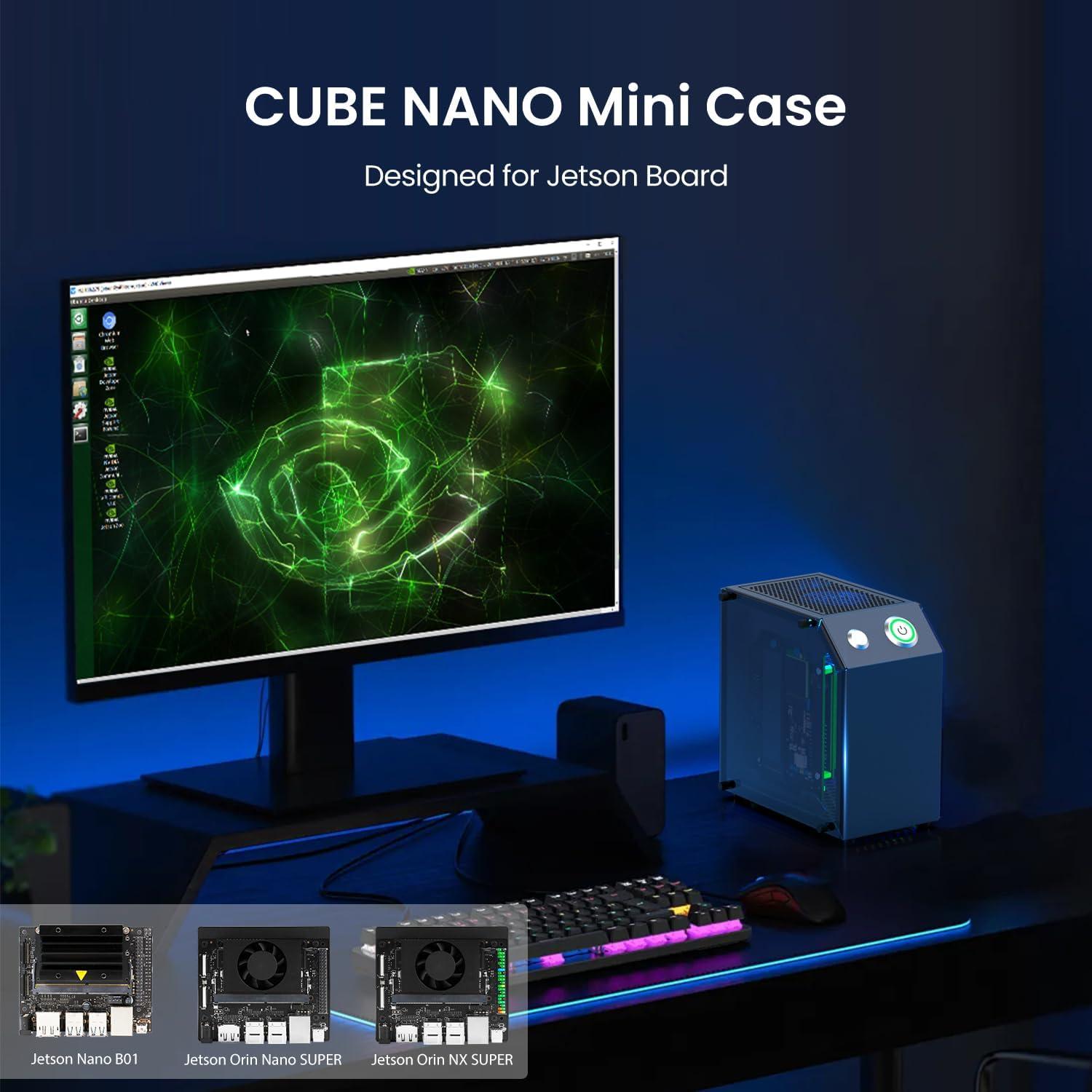 Caja Protectora Yahboom CUBE NANO para Jetson Orin y Nano