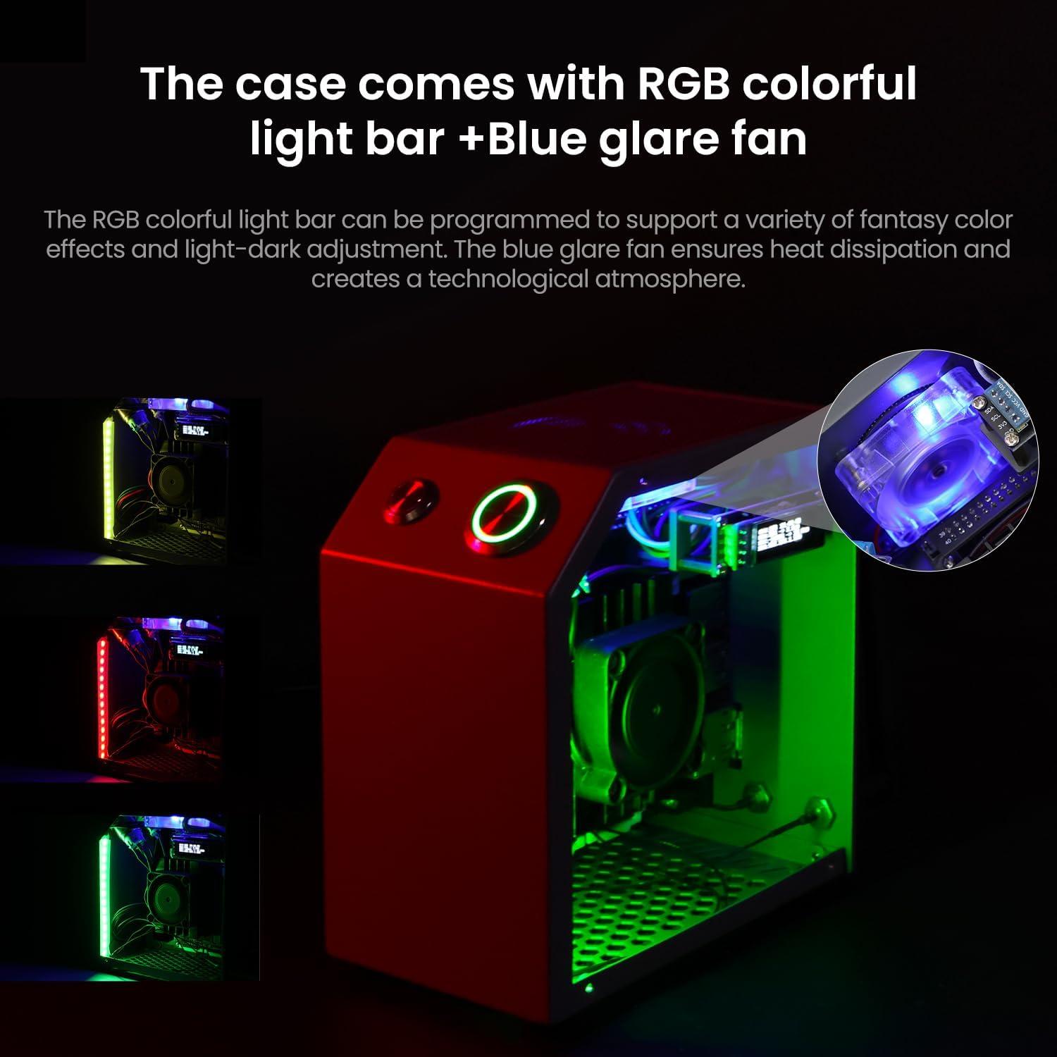 Caja Protectora Yahboom CUBE NANO para Jetson Orin y Nano