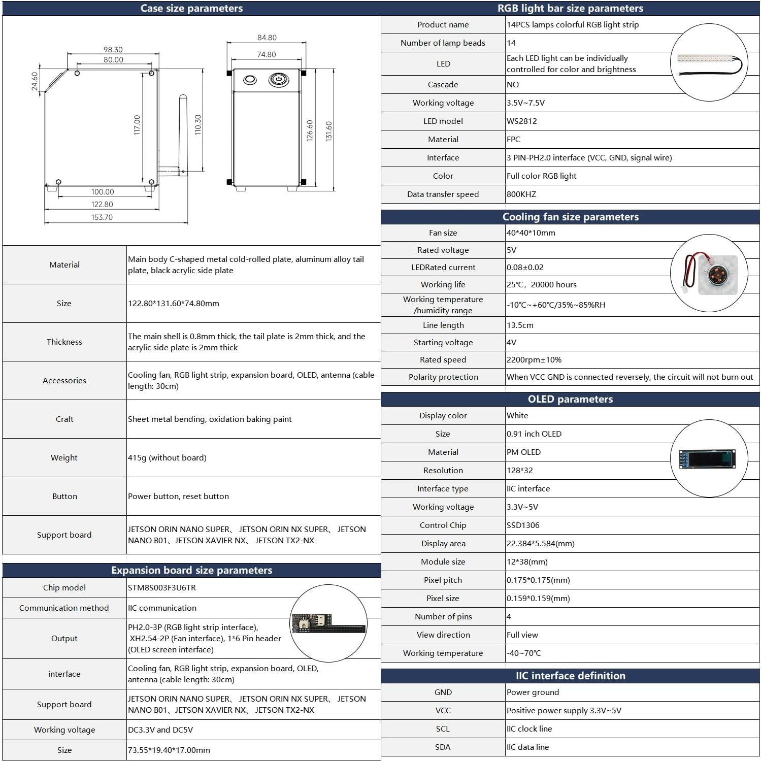 Caja Protectora Yahboom CUBE NANO para Jetson Orin y Nano