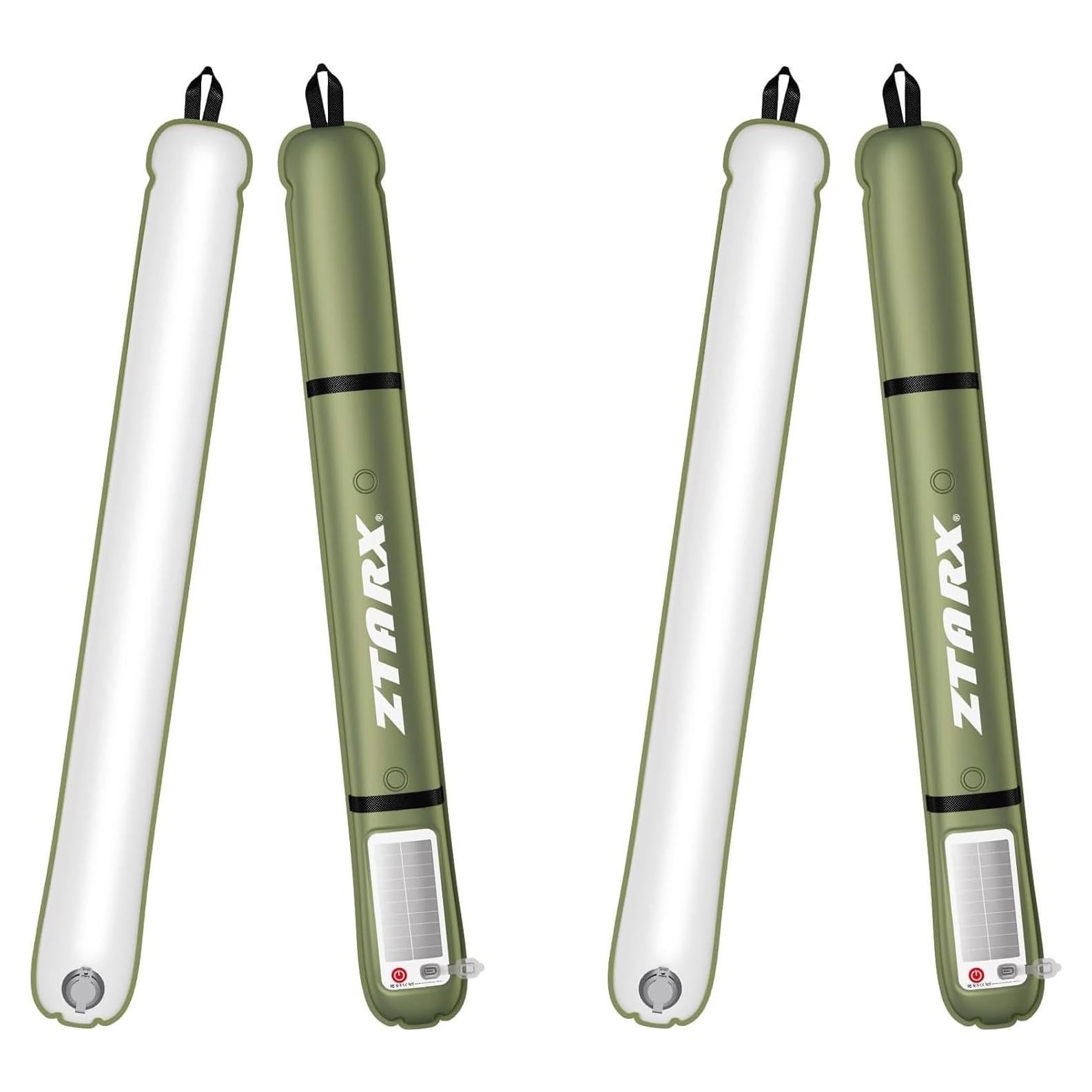 Luz Inflable Camping Solar FELICON TubeS20 2000mAh IP66 2 PCS