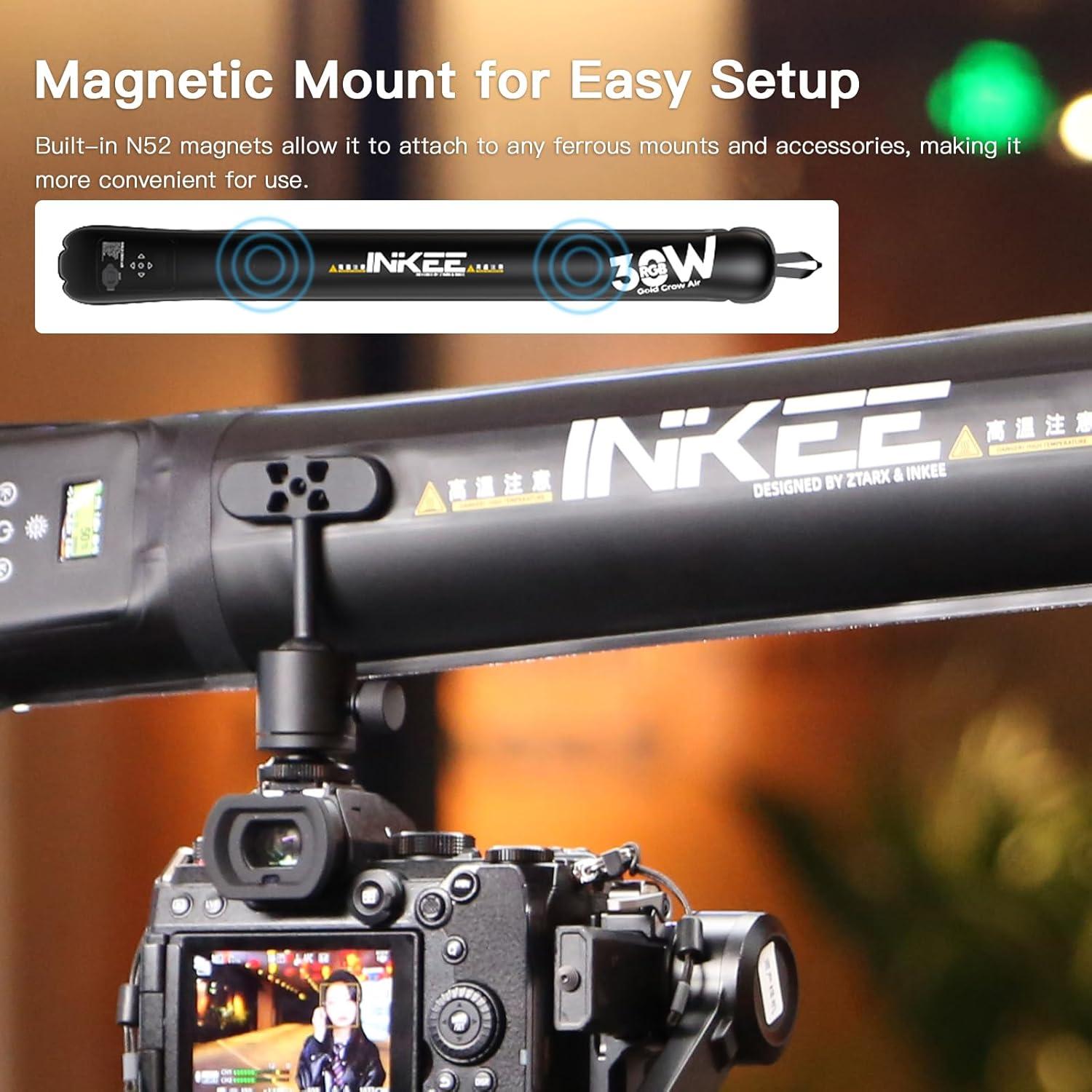 Luz de Video Inflable INKEE GCA30C 90cm RGB 5000mAh