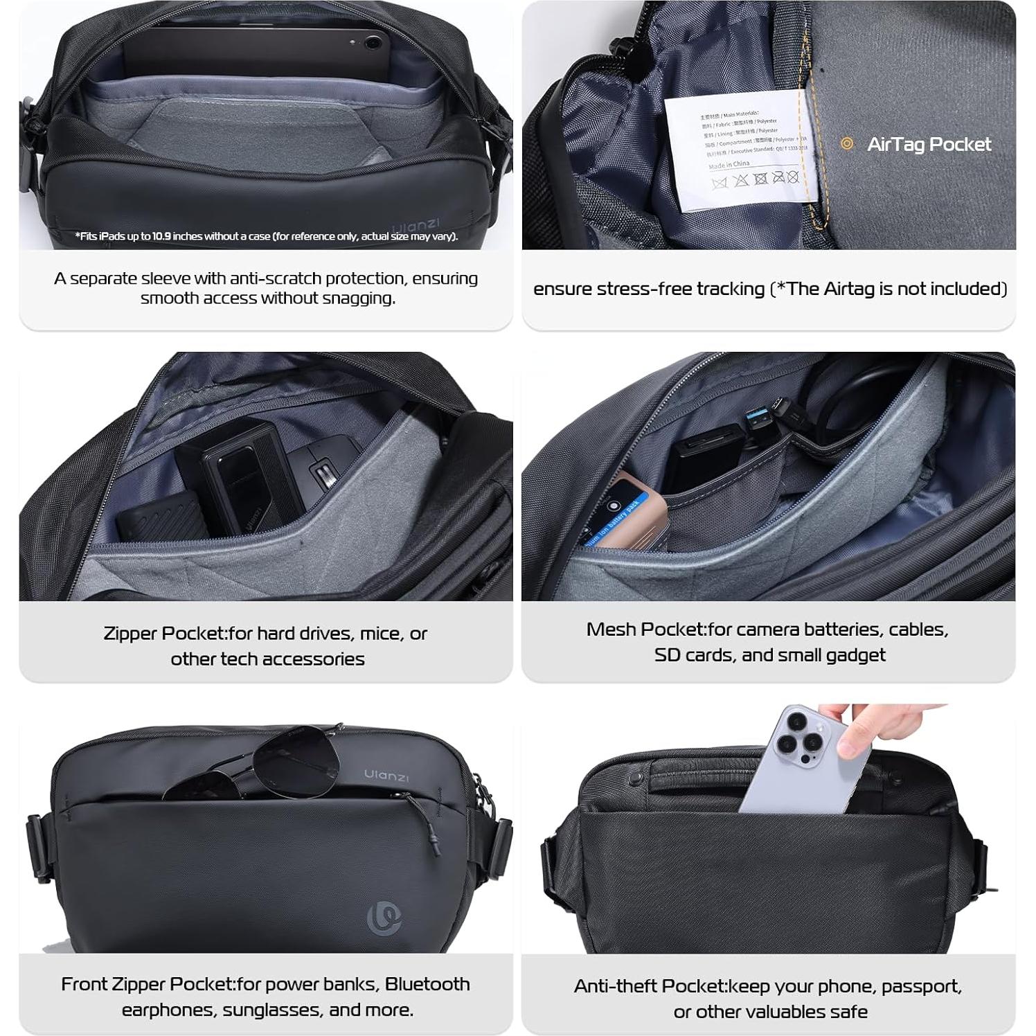 Luz LED ULANZI VL49 RGB para Cámara 360° + Bolsa 10L