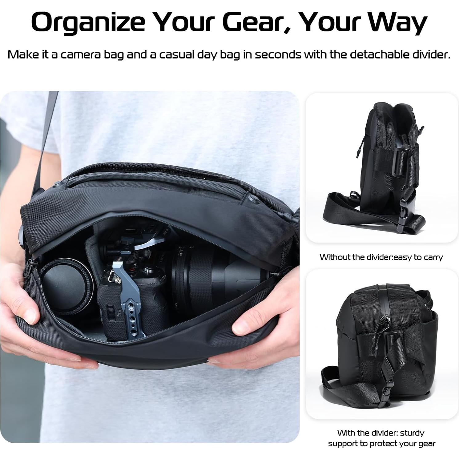 Luz LED ULANZI VL49 RGB para Cámara 360° + Bolsa 10L