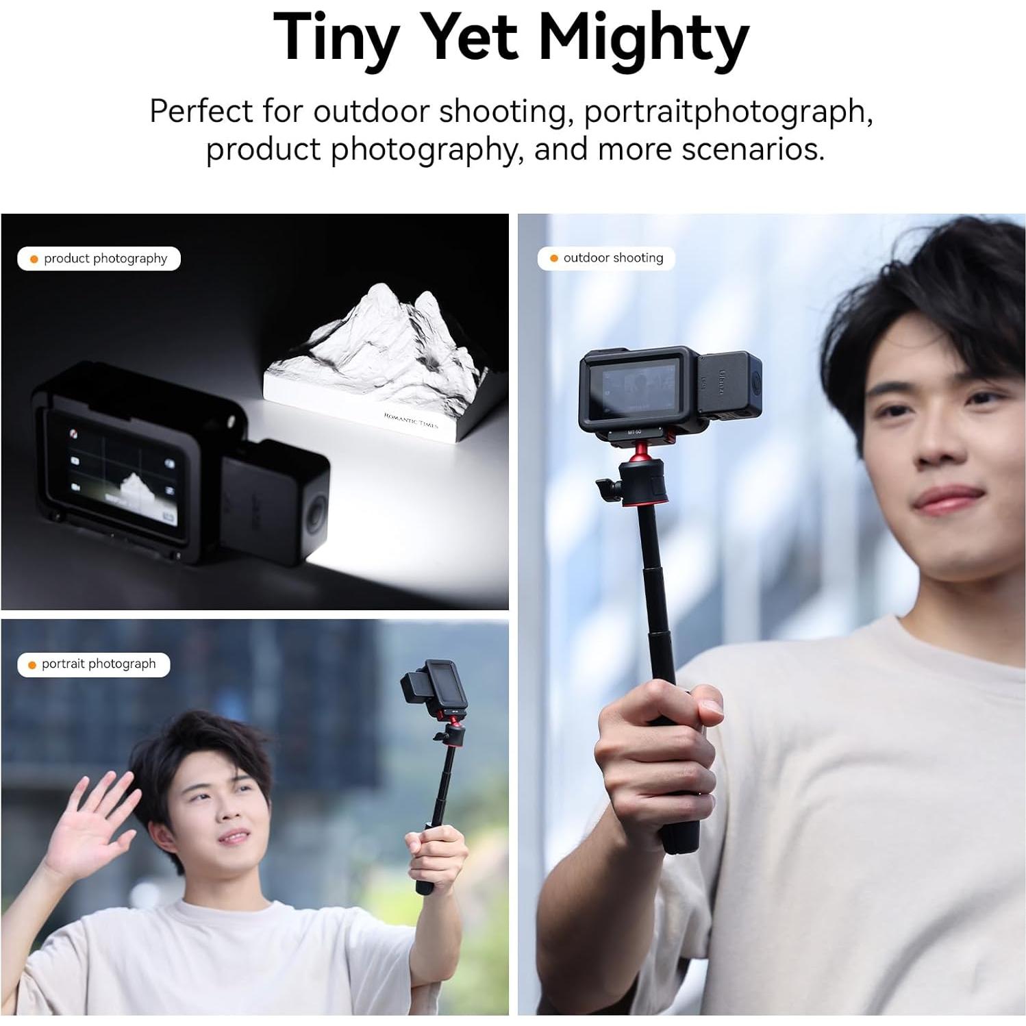 Luz LED Mini ULANZI LM18 para Vlogging y Cámara de Acción