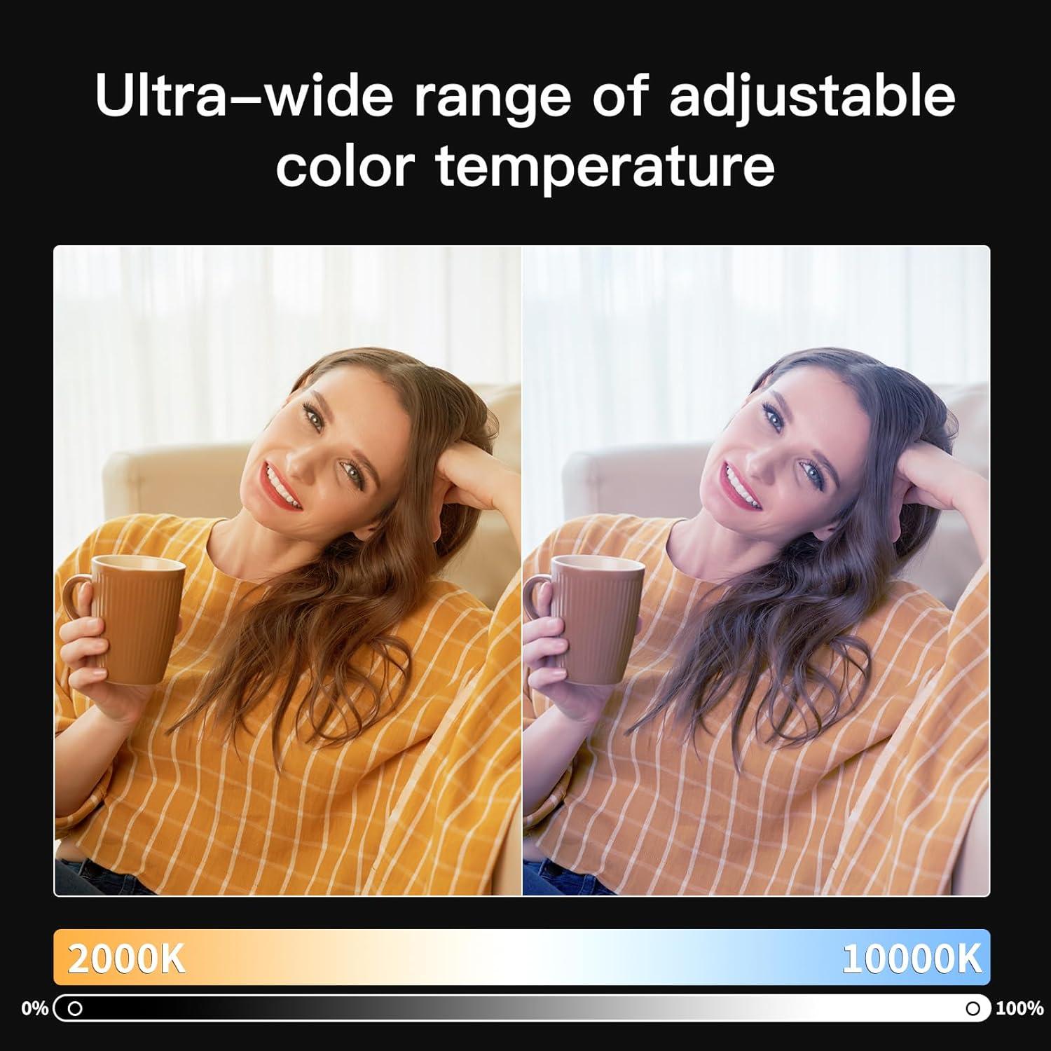 Tubo de Luz Inflable RGB INKEE GCA30C 90cm 30W LED Portátil