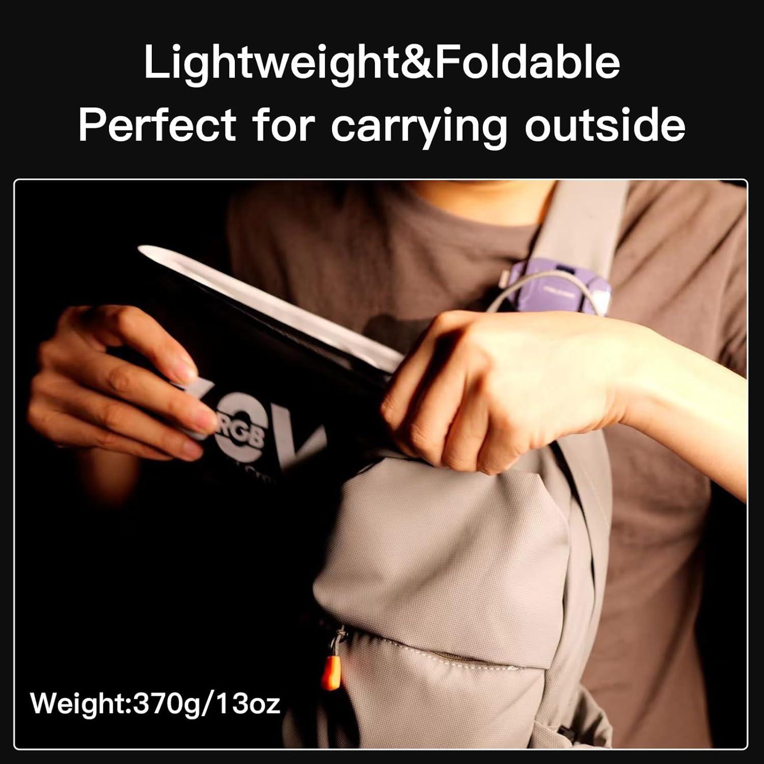 Tubo de Luz Inflable RGB INKEE GCA30C 90cm 30W LED Portátil