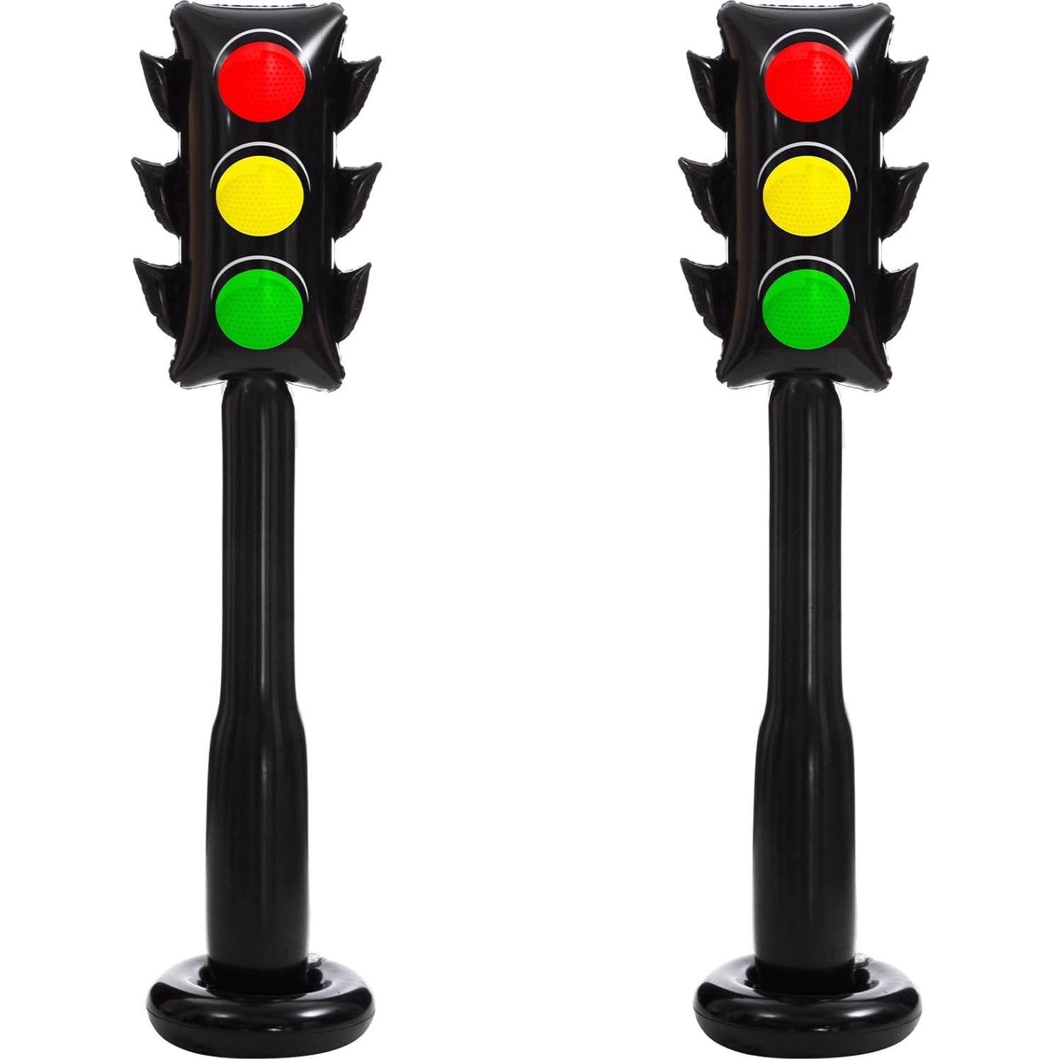 Paquete de 2 globos de tráfico inflables JellyArch 150 cm