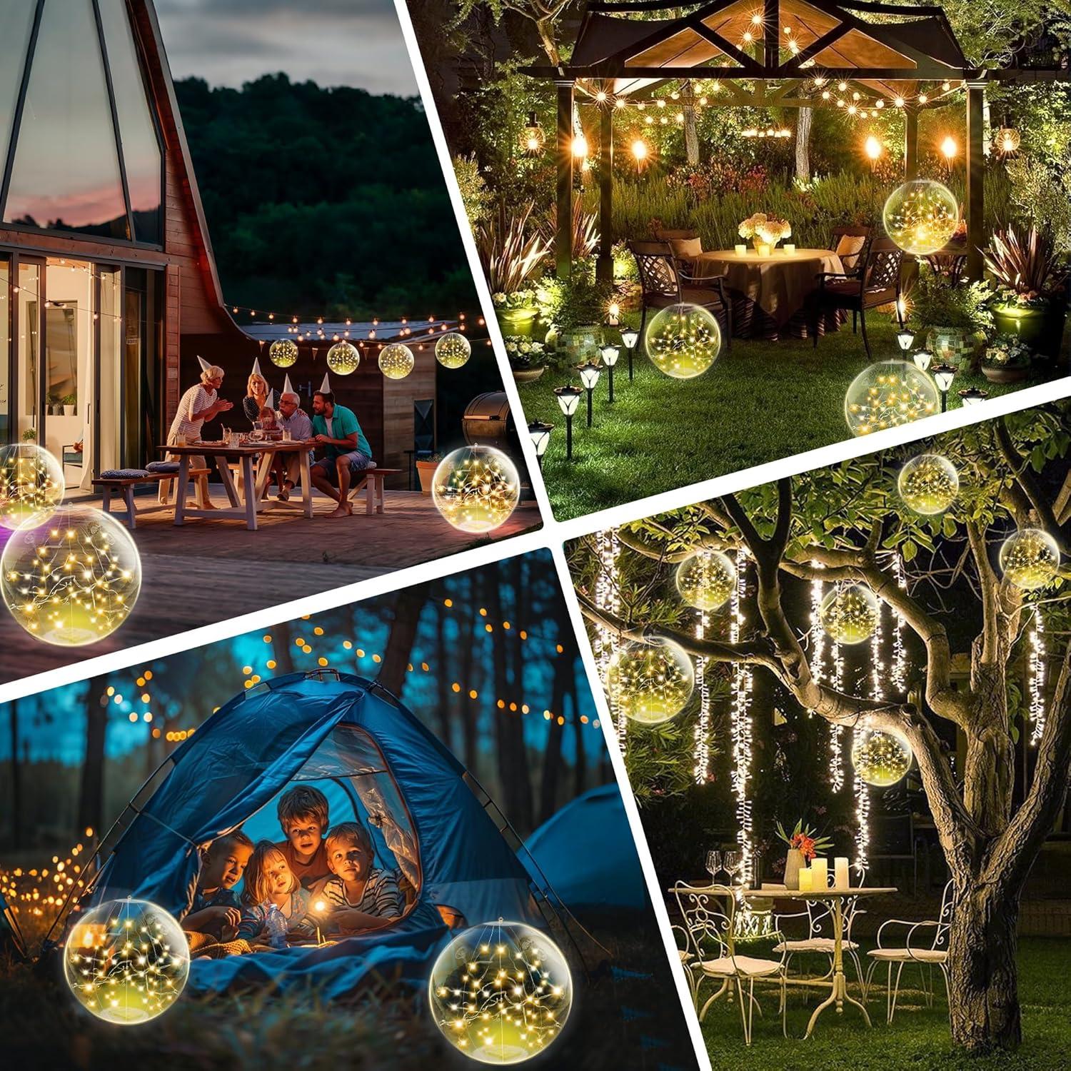 Luces Flotantes Solares WIND STAR, 35.56 cm, Paquete de 2