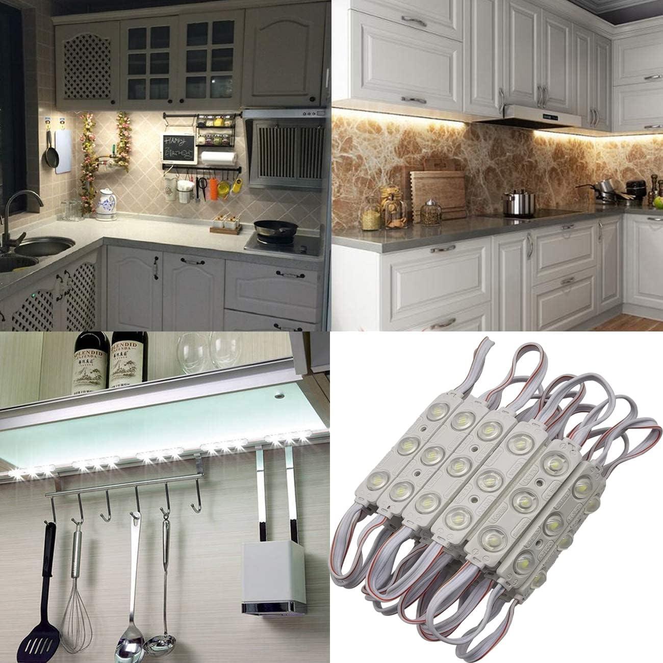 Luces LED Erudite 20Pcs 5730SMD Blanco 3.66m DC12V Impermeables